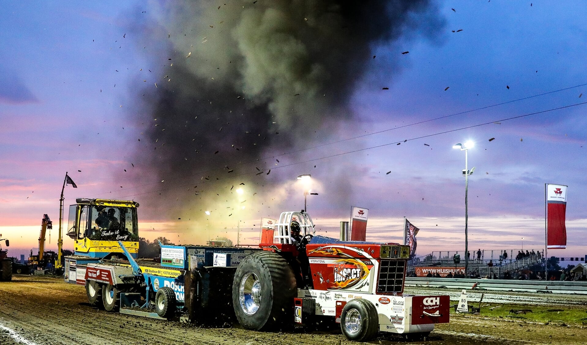 Gemeente Vijfheerenlanden sterk vertegenwoordigd op NK-tractorpulling