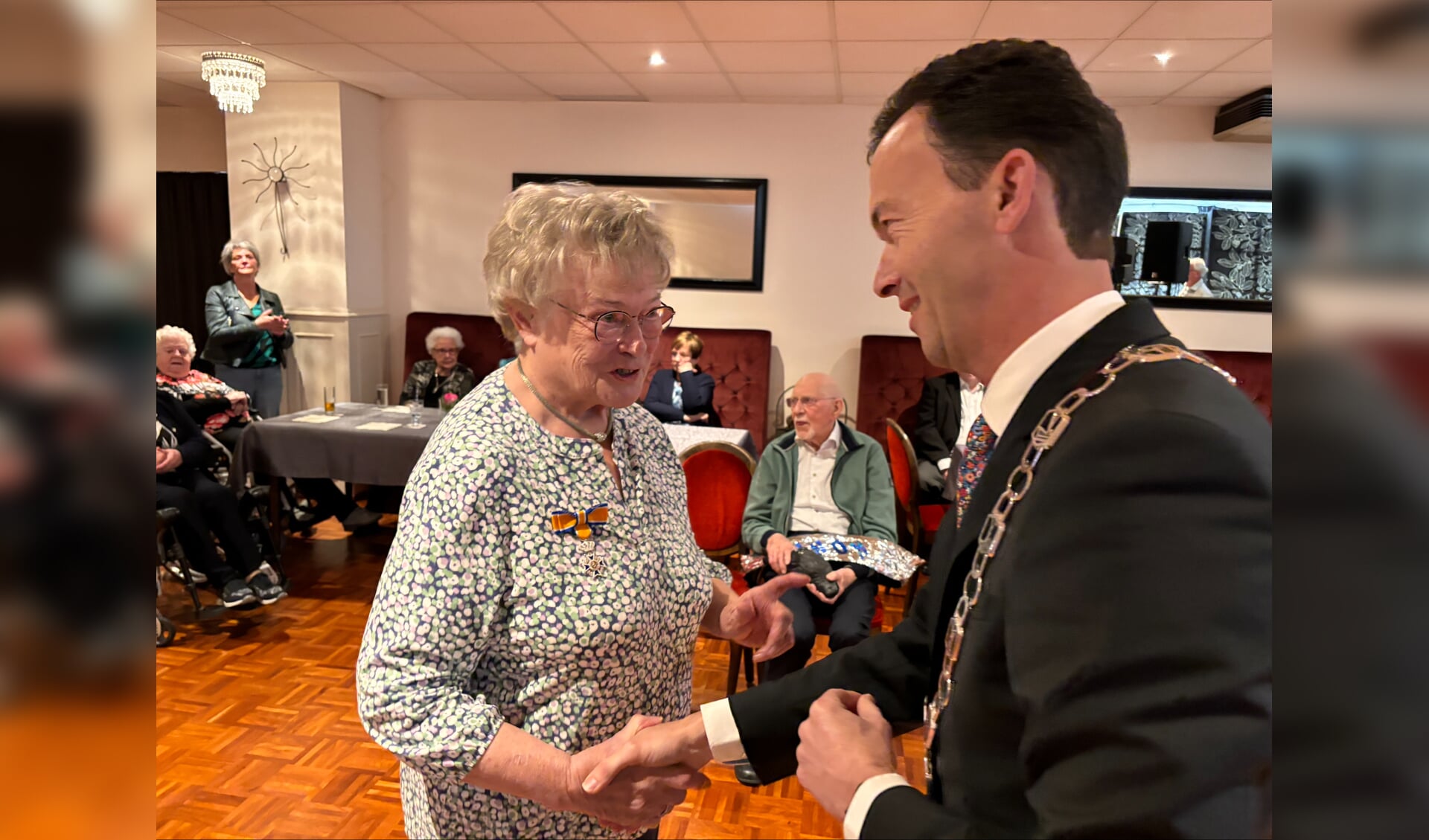 Koninklijke onderscheiding voor Gerda Peelen
