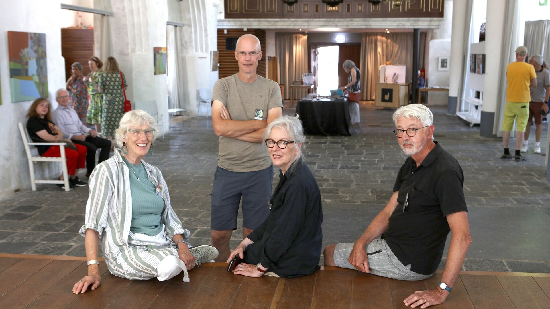 Expo Collectief Vier in Grote Kerk Groede