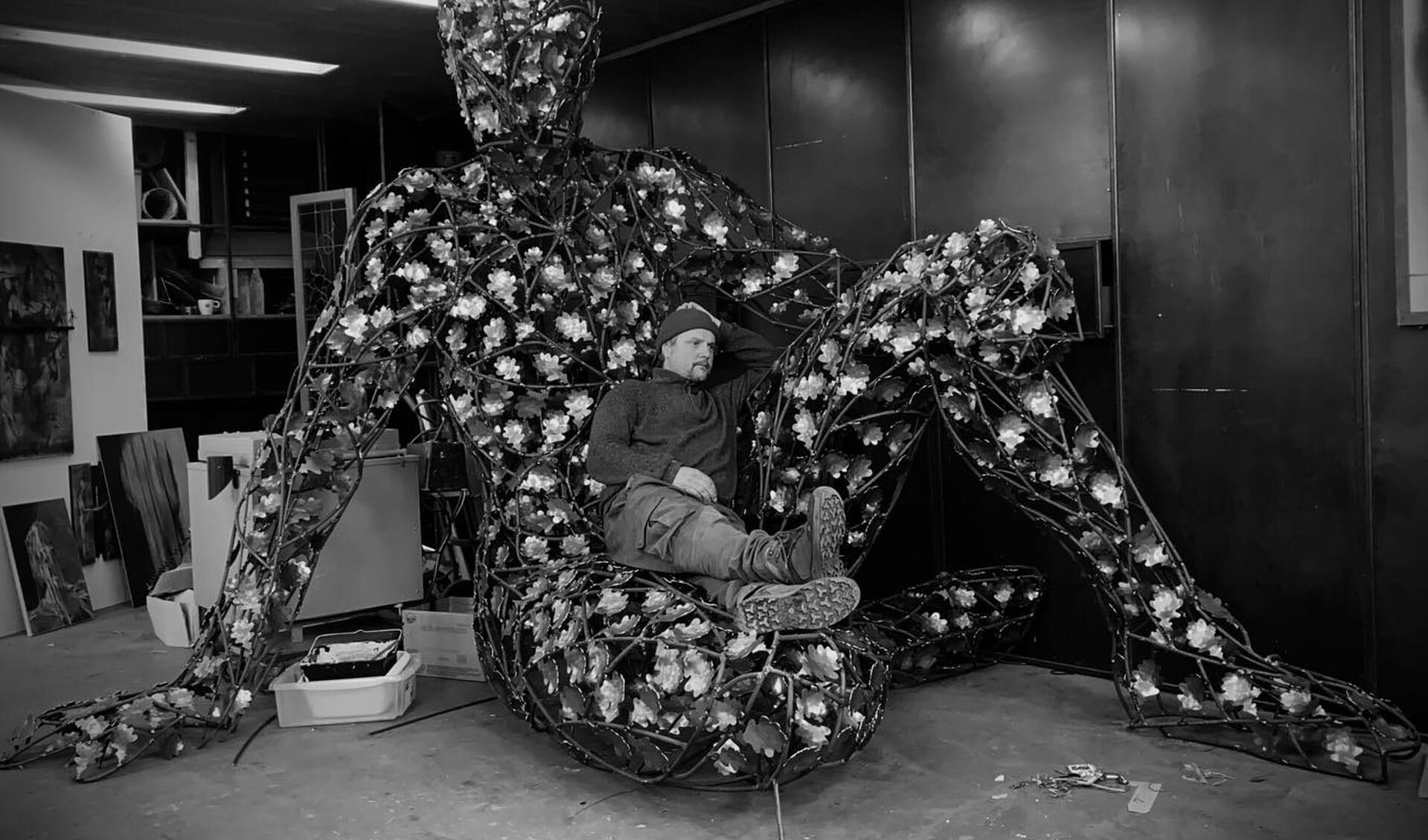 Kunstenaar Wilfried de Cock komt weer met gigantisch kunstwerk: “Op ...