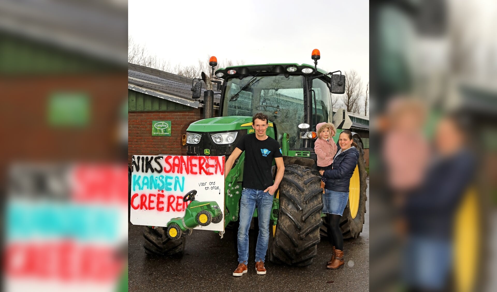 Boeren Op De Barricaden: John En Sjanie Eijkelenboom Uit Oud-Alblas ...