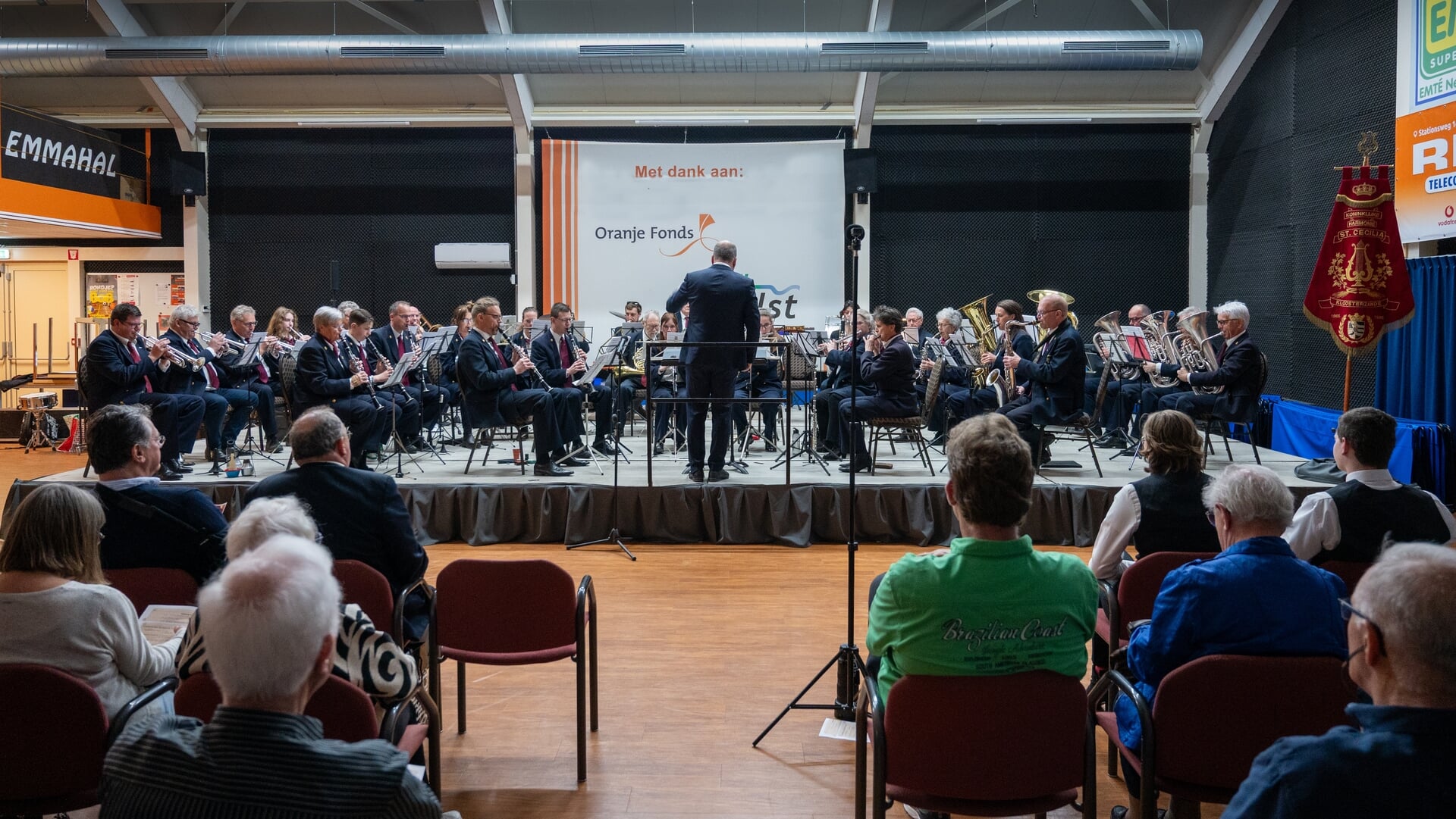 Dubbelconcert Koninklijke Harmonie St. Cecilia Kloosterzande en Koninklijke Stedelijke Harmonie Huls