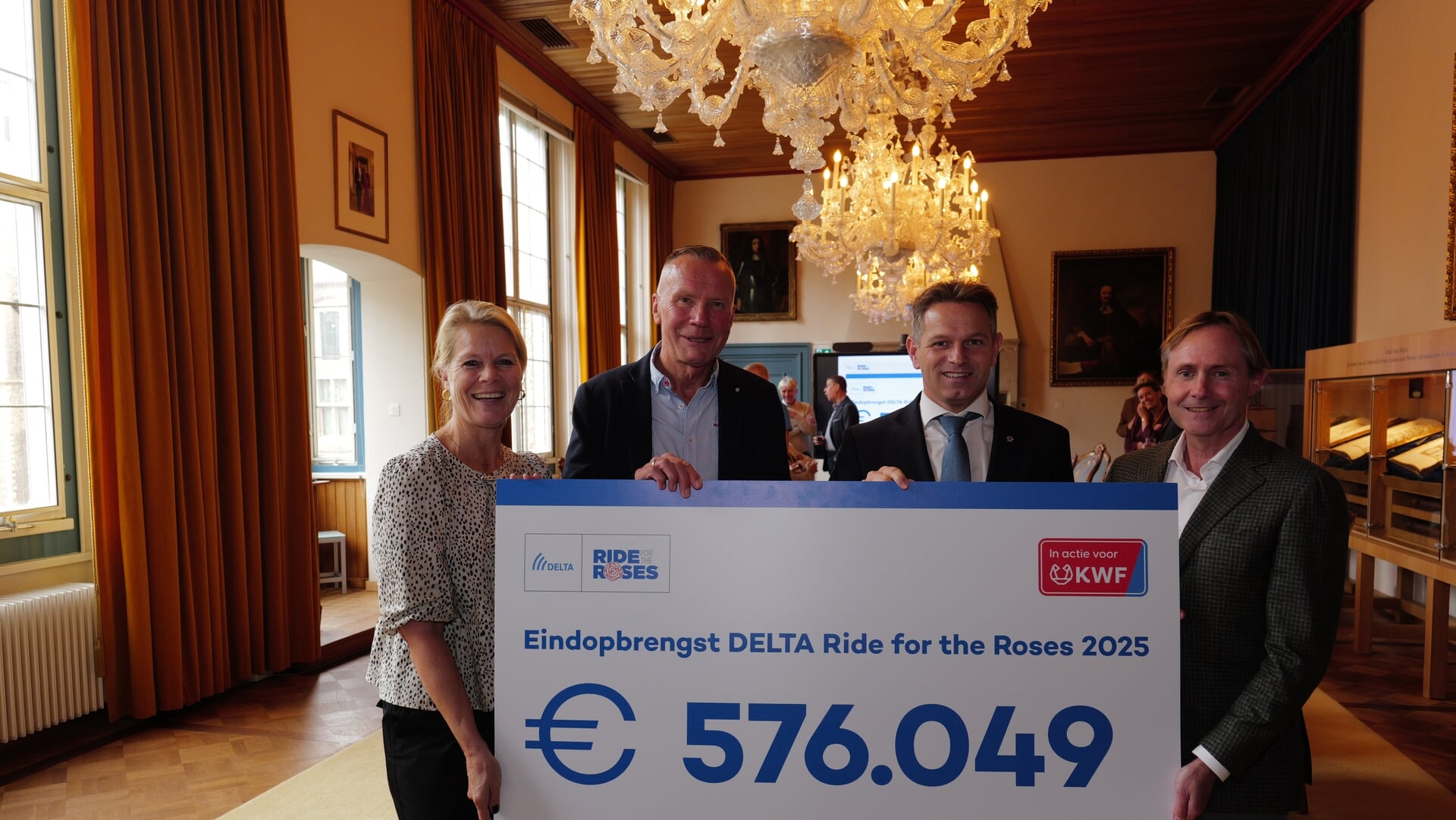 DELTA Ride for the Roses 2025 sluit af met recordopbrengst