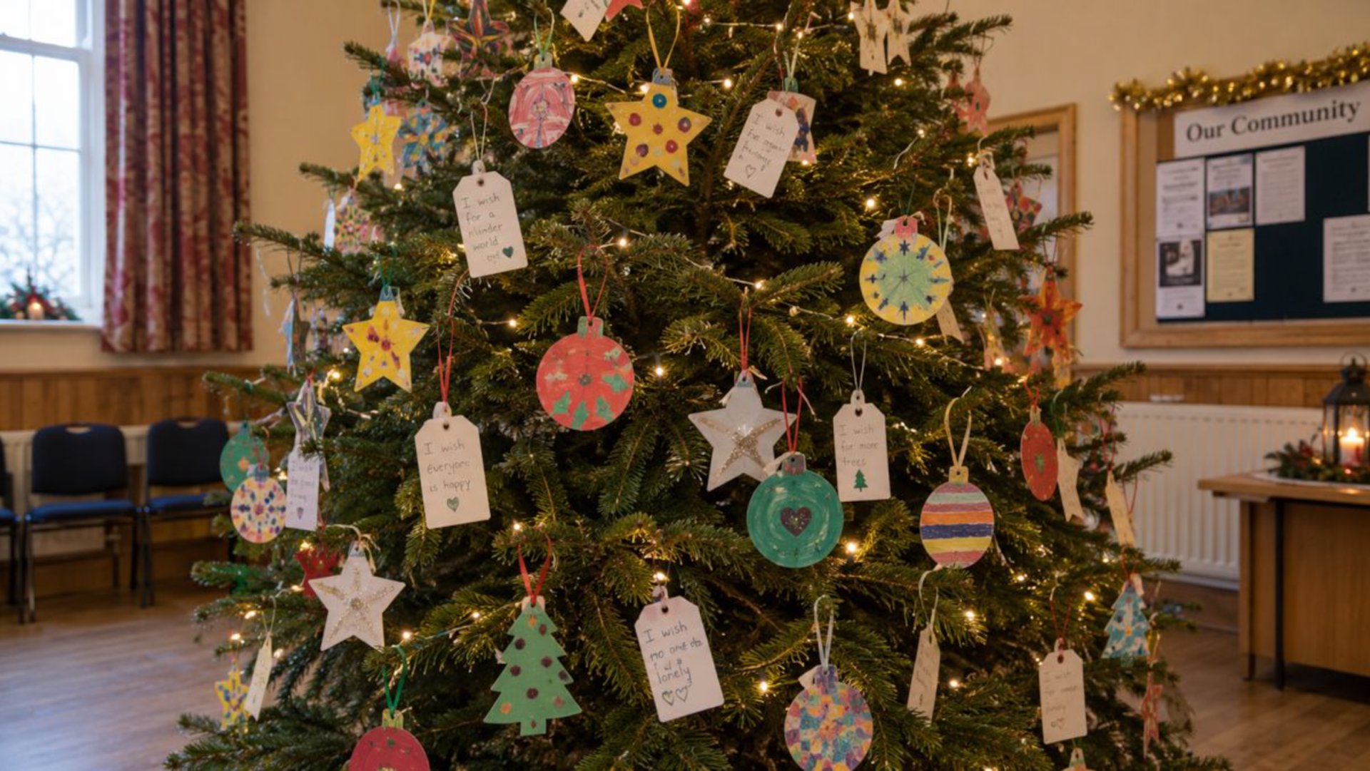 Kerstwensenproject brengt kinderen en ouderen samen
