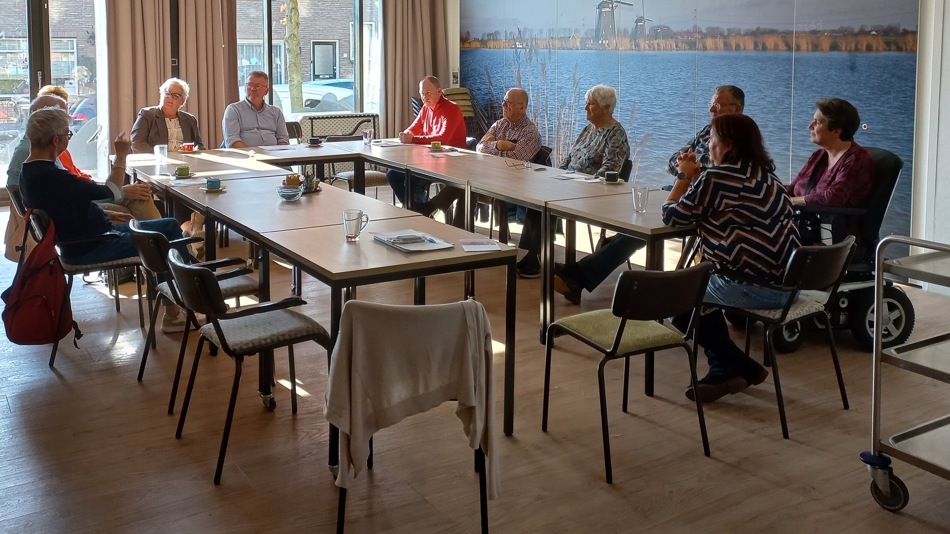 Koffiemoment voor mensen met Parkinson