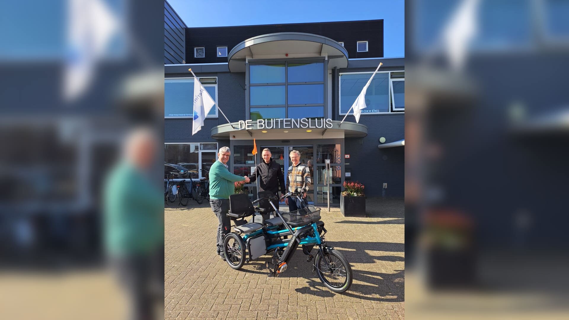 Duofiets voor De Buitensluis dankzij Nazomerdag