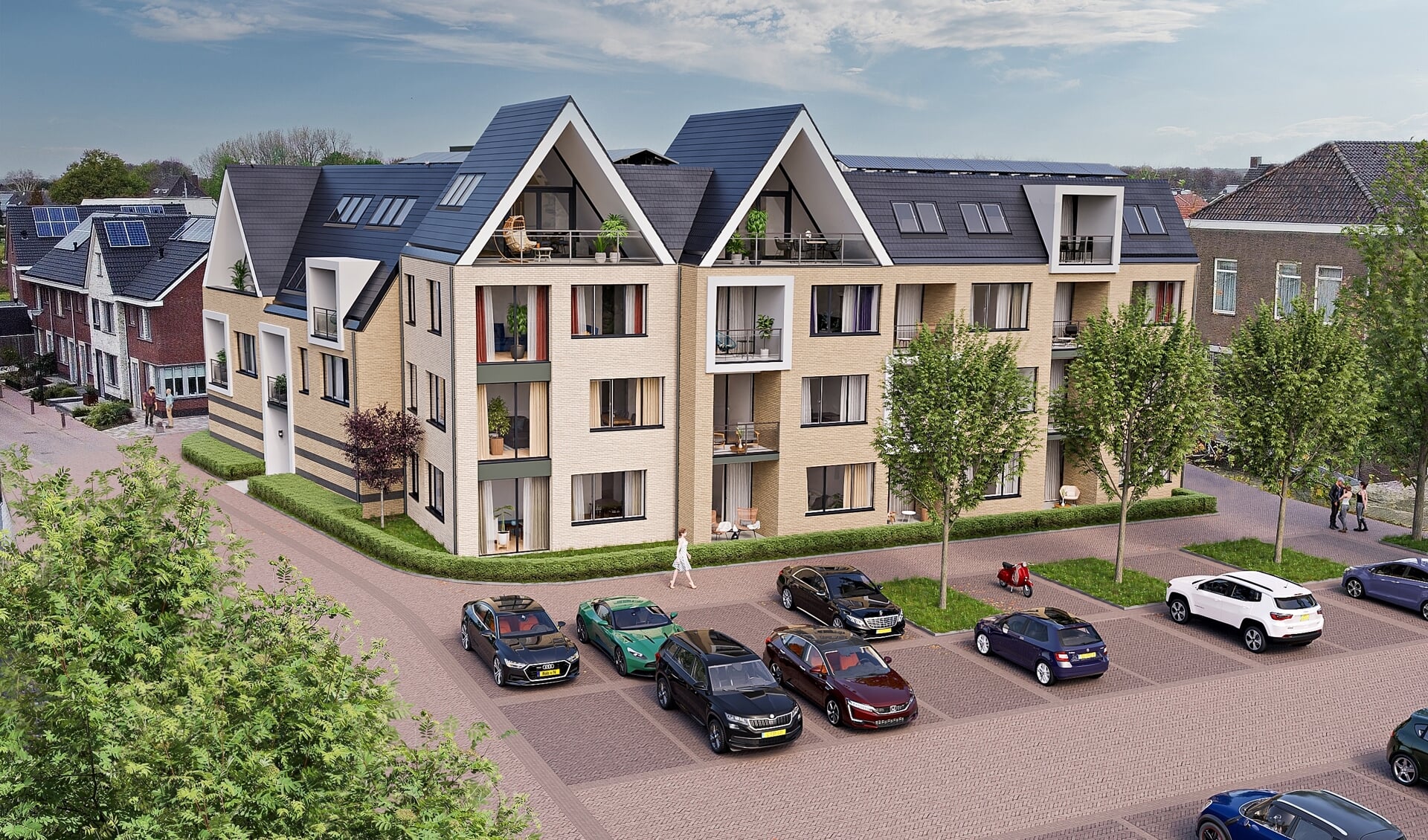 Start bouw duurzame appartementen en penthouses in Vierlingsbeek