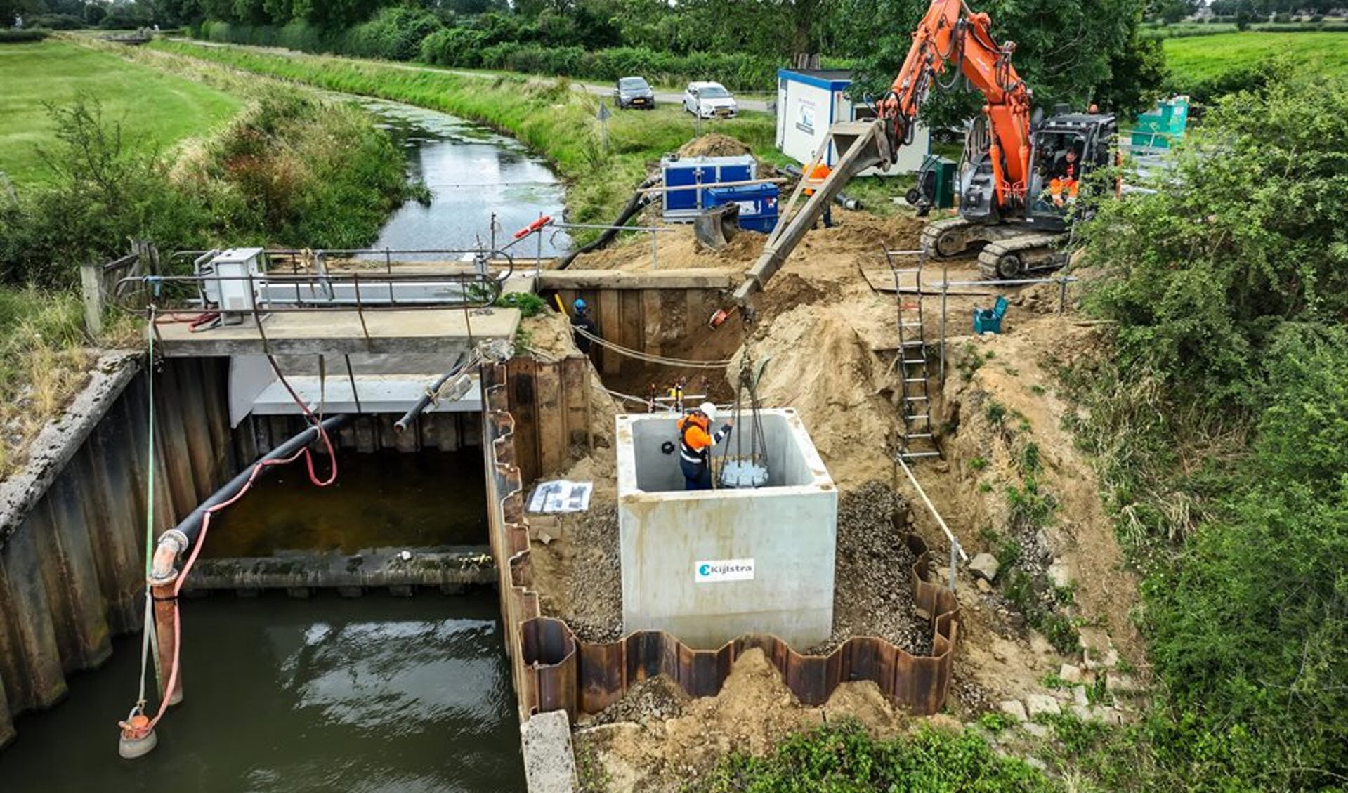 Waterschap Plaatst Pomp In Strijd Tegen Droogte - Adverteren Boxmeer ...