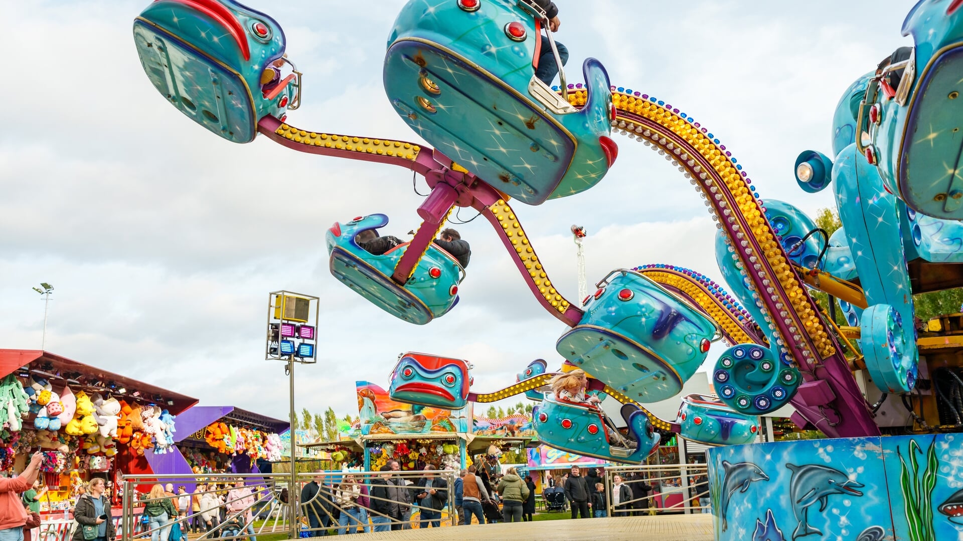 Laatste dag van de kermis