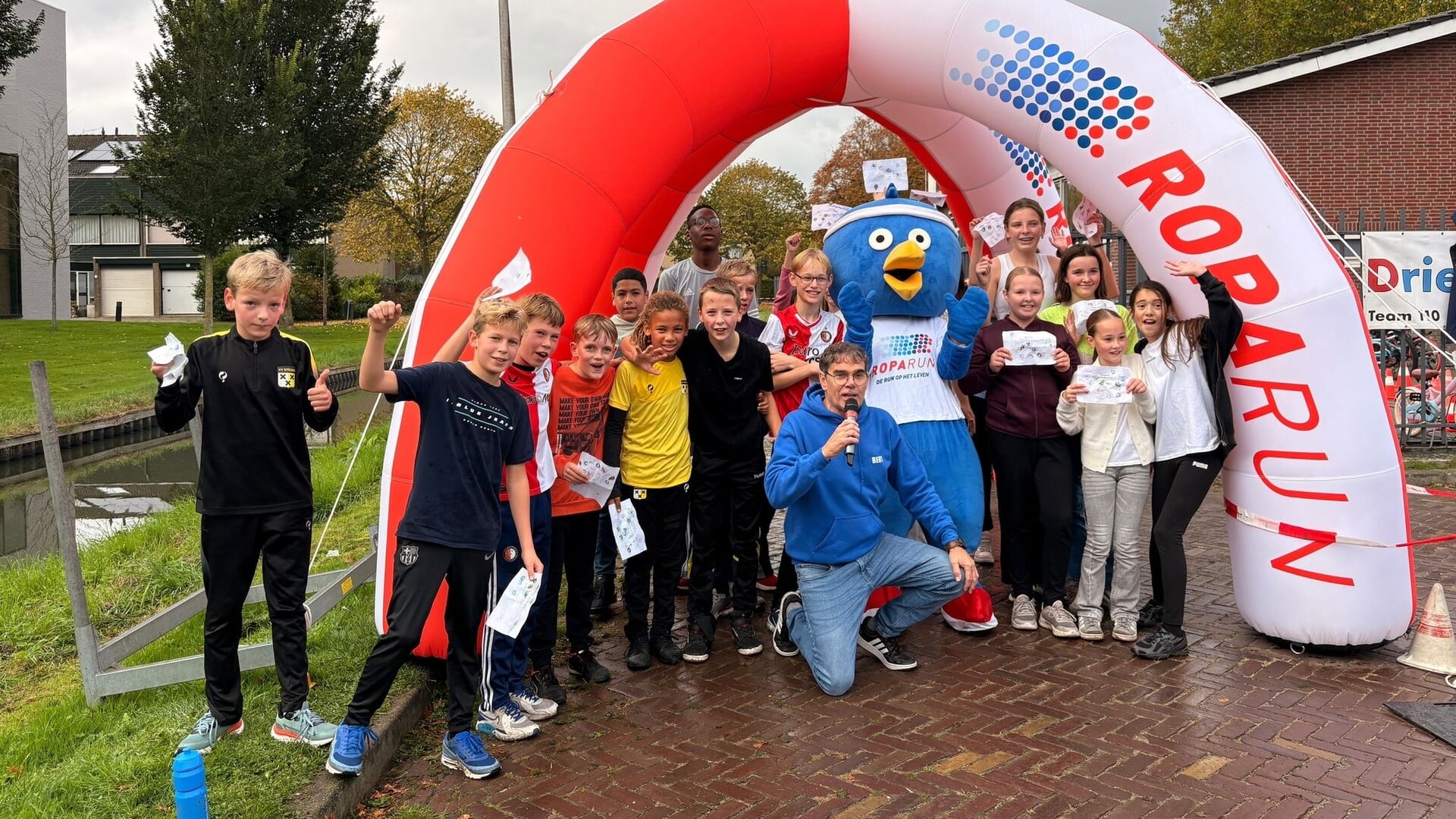 Mini-Roparun bij De Parel