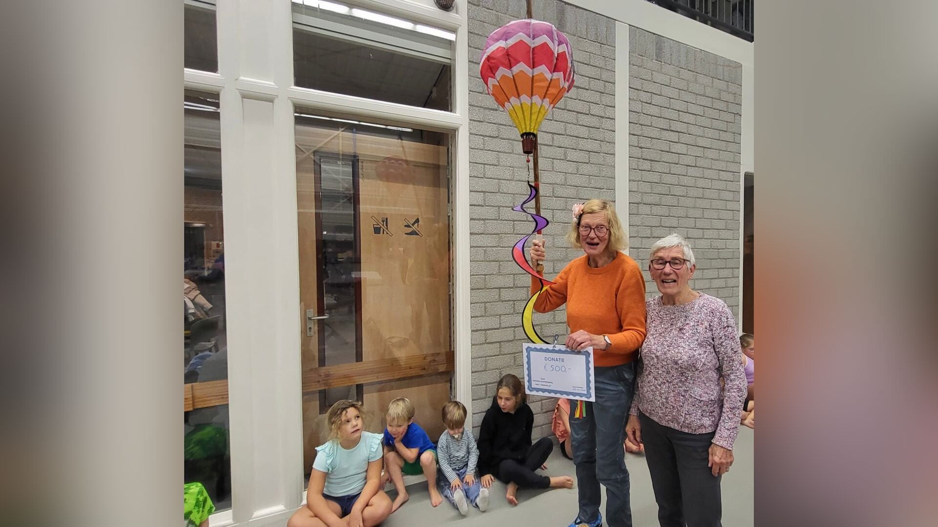 Een verrassing voor gymvereniging WIK uit Oostvoorne