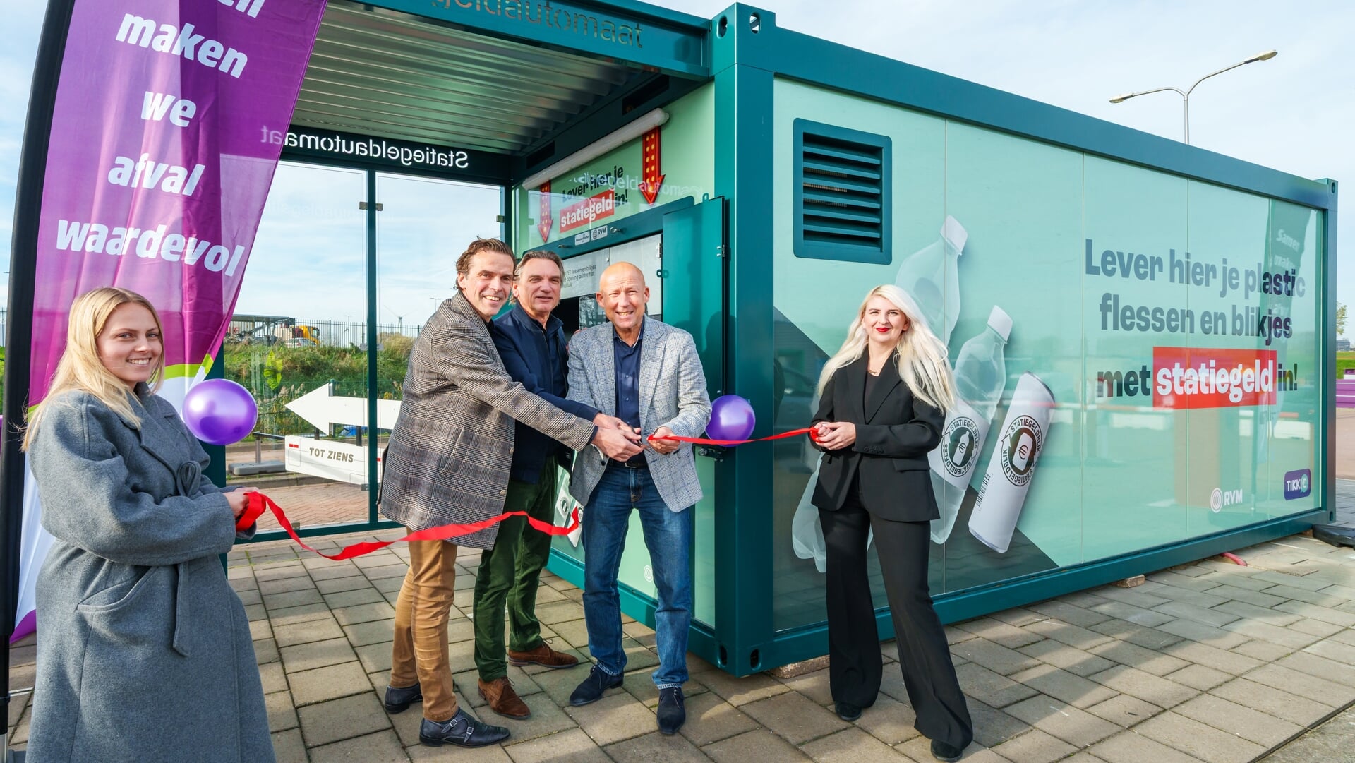 Statiegeld kan ook in bulk aangeleverd worden