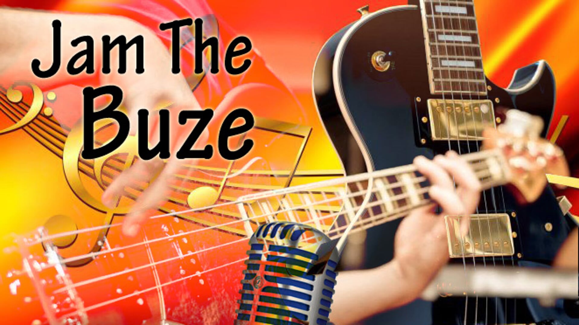 Jamsessie gecombineerd met een open podium: Jam the Buze!