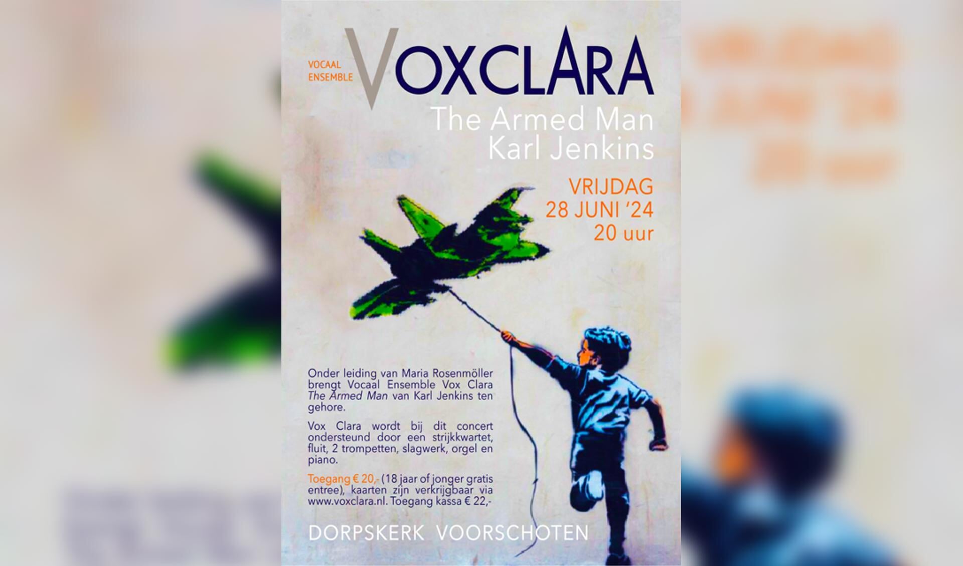 Vox Clara brengt Jenkins’ Vredesmis: The armed man - Al het nieuws uit ...
