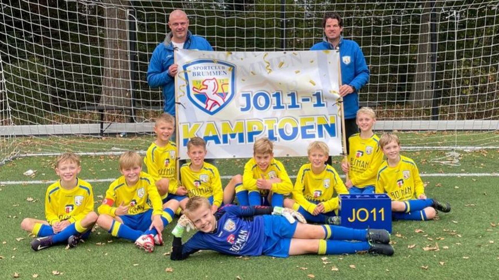 JO11-1 Sportclub Brummen kampioen!