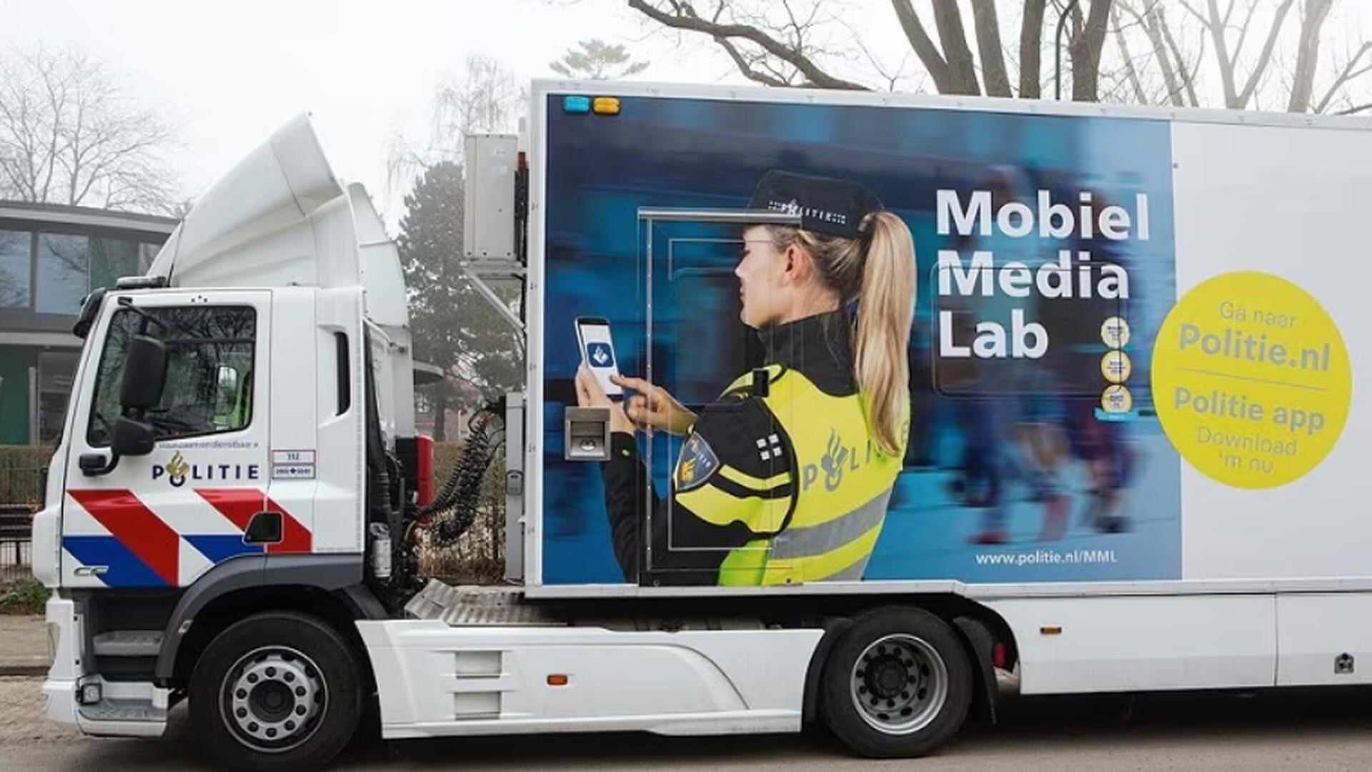 Multi Media Lab politie bij sportclub Eefde