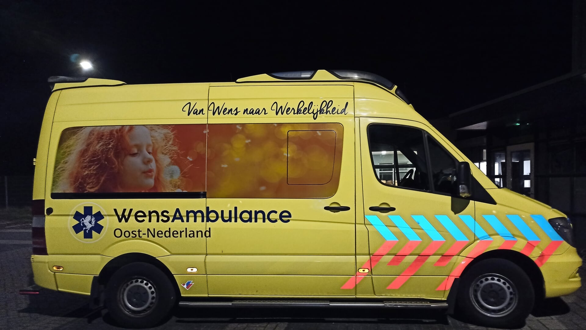 Wens-ambulance Oost-Nederland bij O.V.O.V.