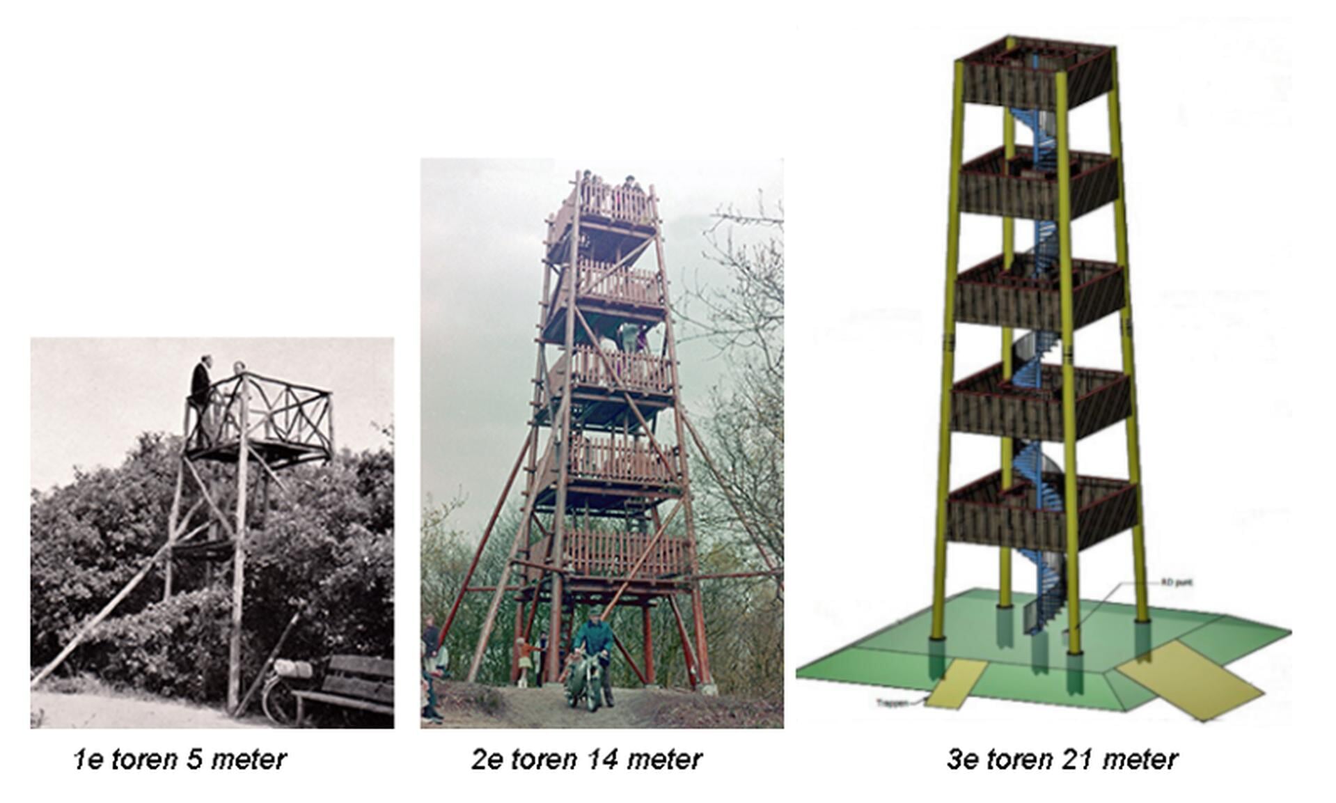 Uitkijktoren op de Trapjesberg