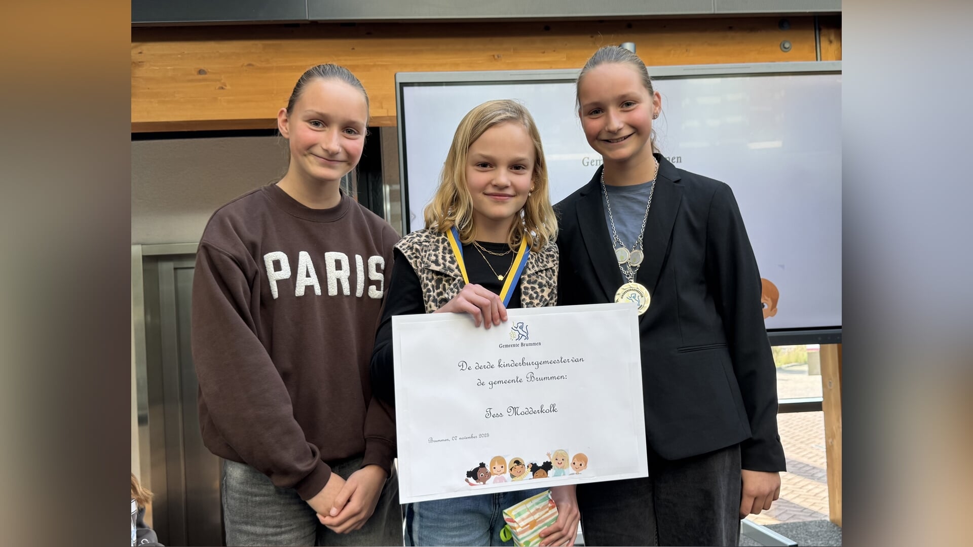 Basisschoolleerlingen kiezen nieuwe kinderburgemeester