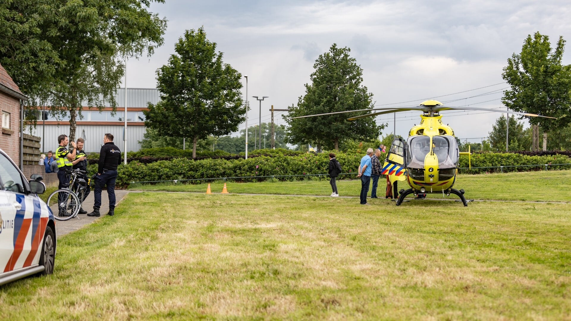 Traumahelikopter ingezet voor incident met kind in Steenwijk