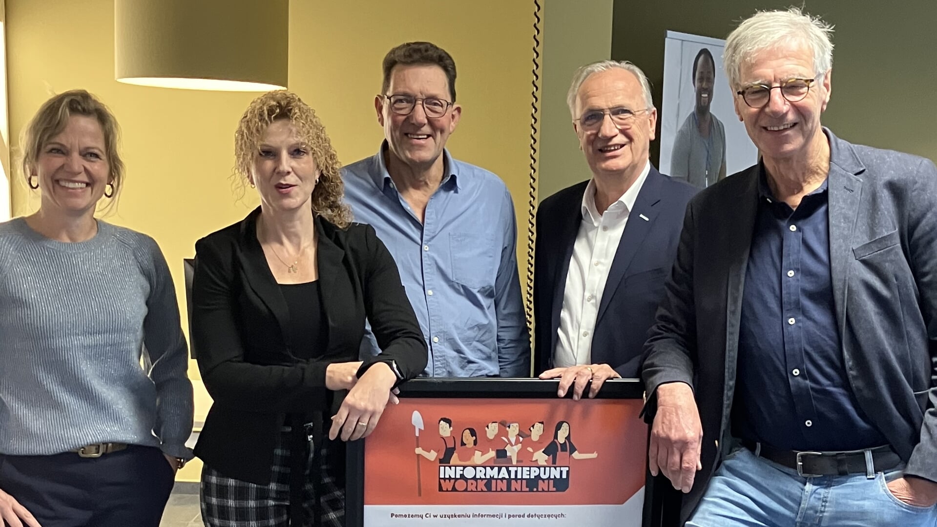 Tweede Kamerlid Inge van Dijk (CDA) op werkbezoek in Veghel