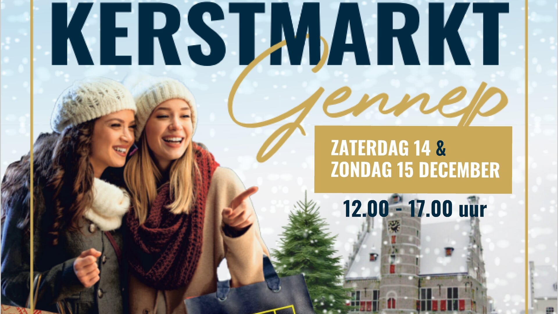 Kerstmarkt in Gennep; ‘Wat willen we nog meer?’