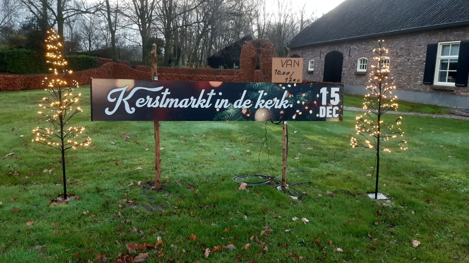 Een bijzondere kerstmarkt in de kerk in Keldonk