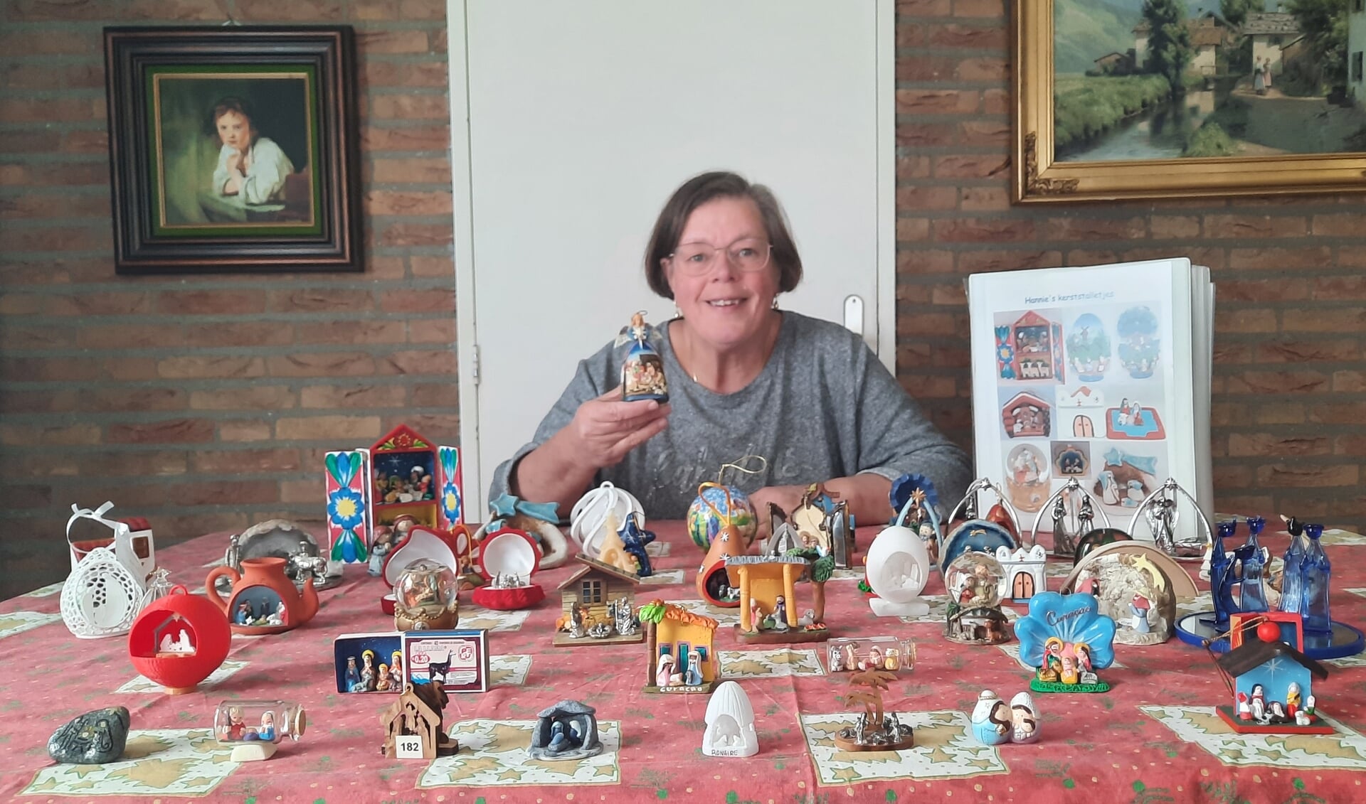 Tentoonstelling kerststalletjes op verzamelbeurs in Zijtaart