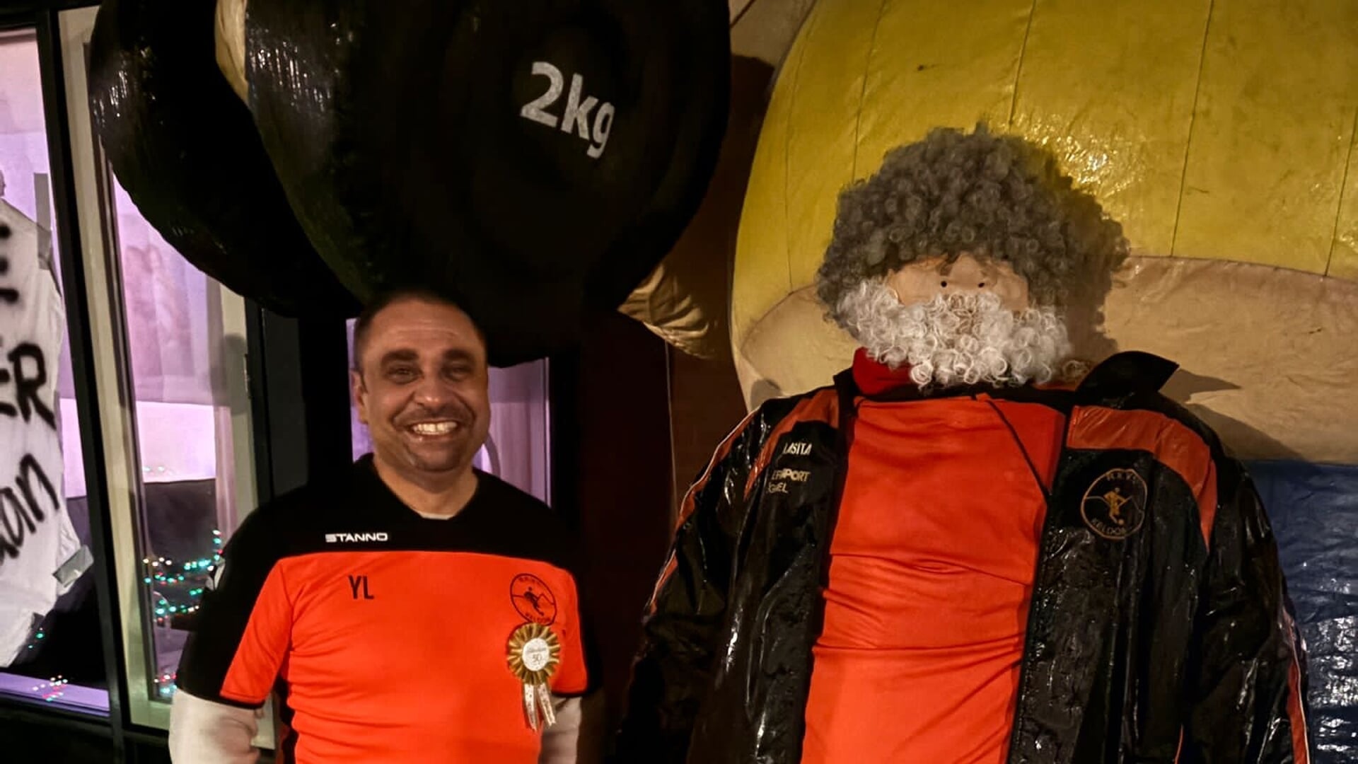 ‘Abraham’ Youssef Laaroussi in het zonnetje gezet door RKVV Keldonk
