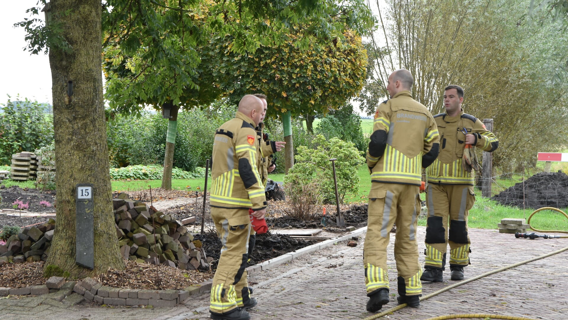 Gaslek bij woning in Zuidveen