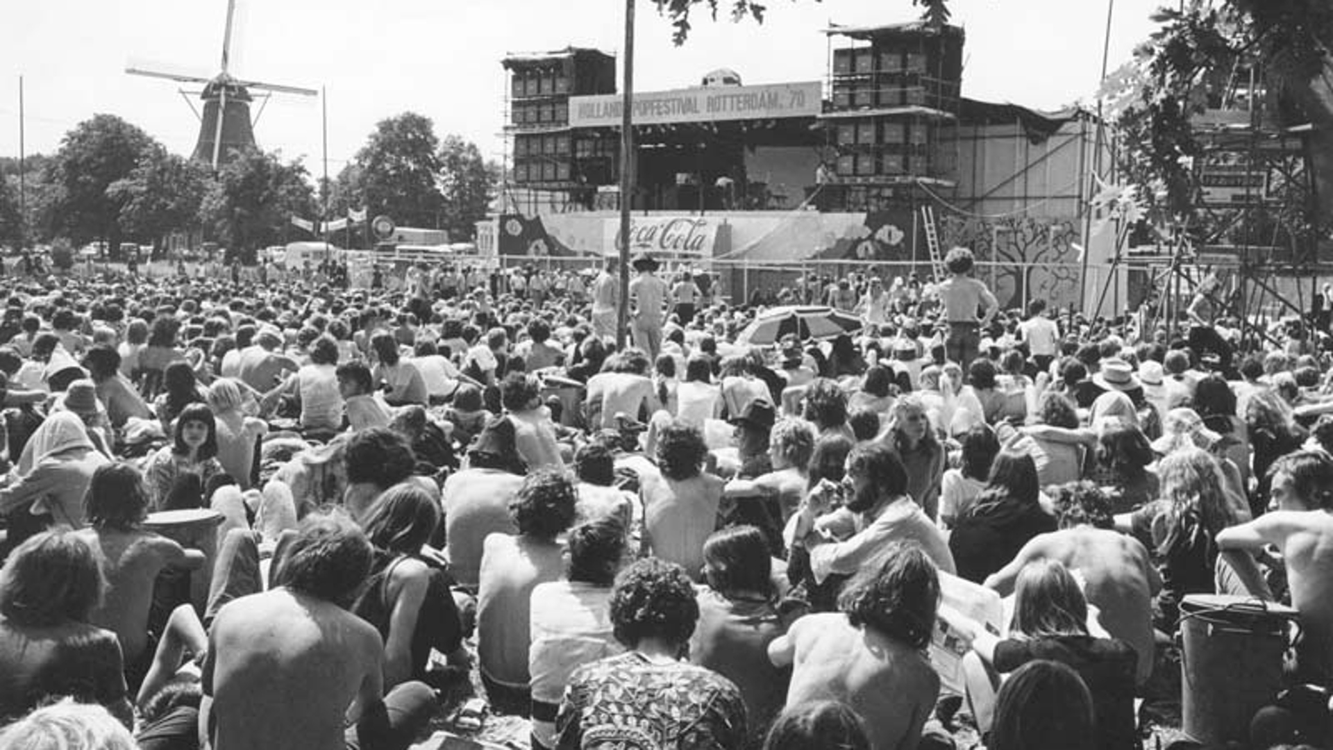 Rotterdam Van Toen In Beeld Popfestival Kralingen Adverteren Rotterdam De Havenloods