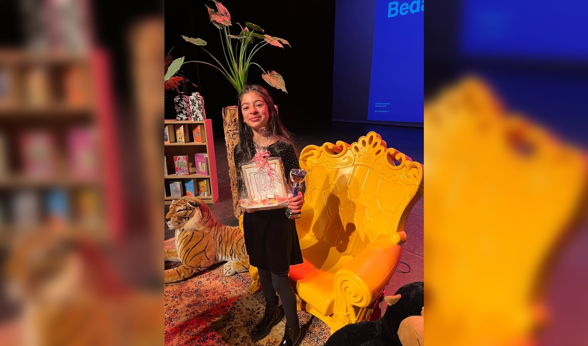 Hadil Alabsi is voorlees-kampioen van Etten-Leur - Al het nieuws uit ...