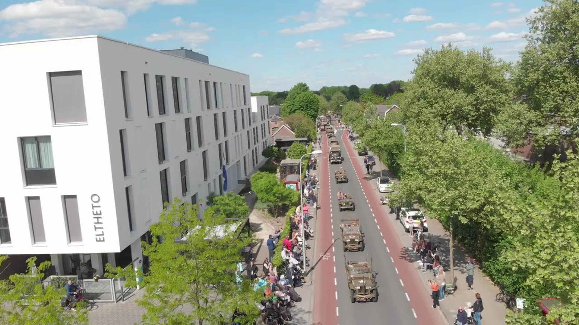 Dronebeelden Liberty Tour Twente in Rijssen
