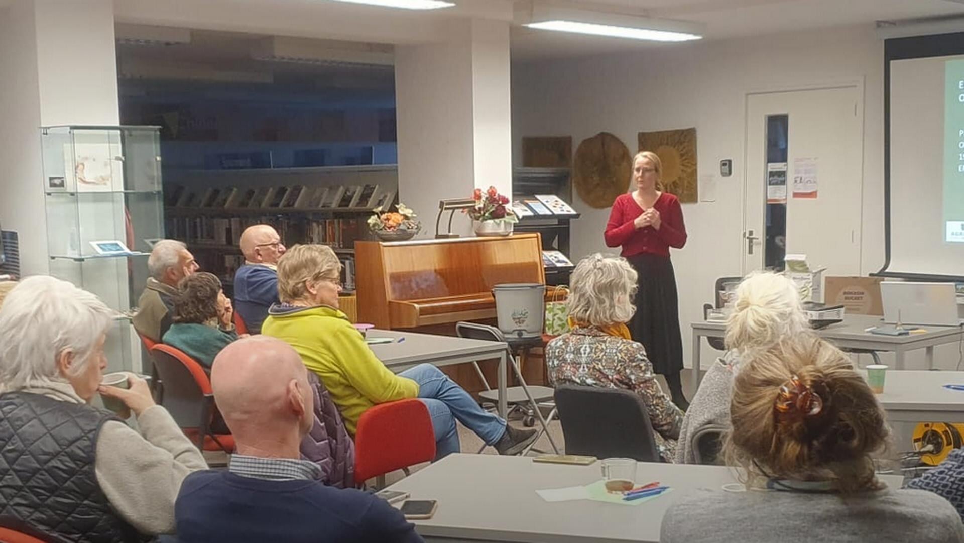 IVN Groencafé in Vledder: Alles over oesterzwammen kweken en meer...