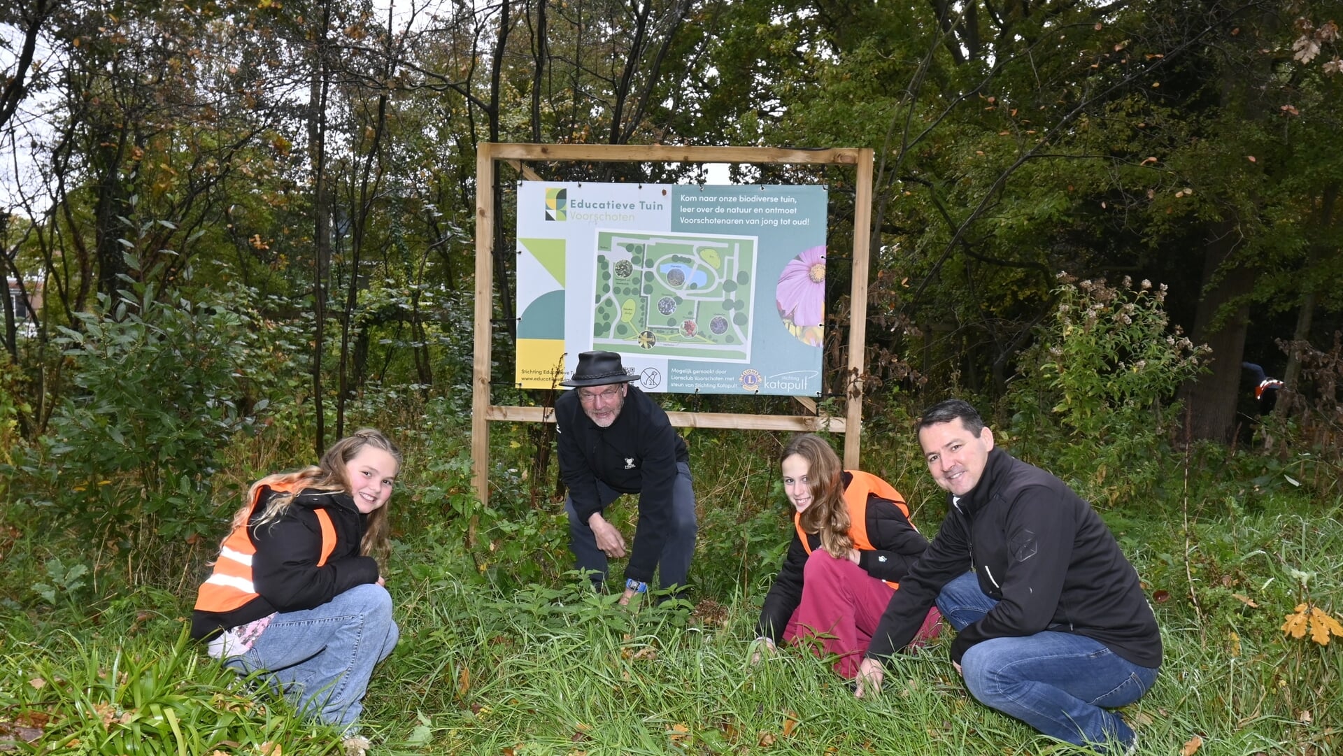 Educatieve tuin: toonbeeld van Voorschotense samenwerking