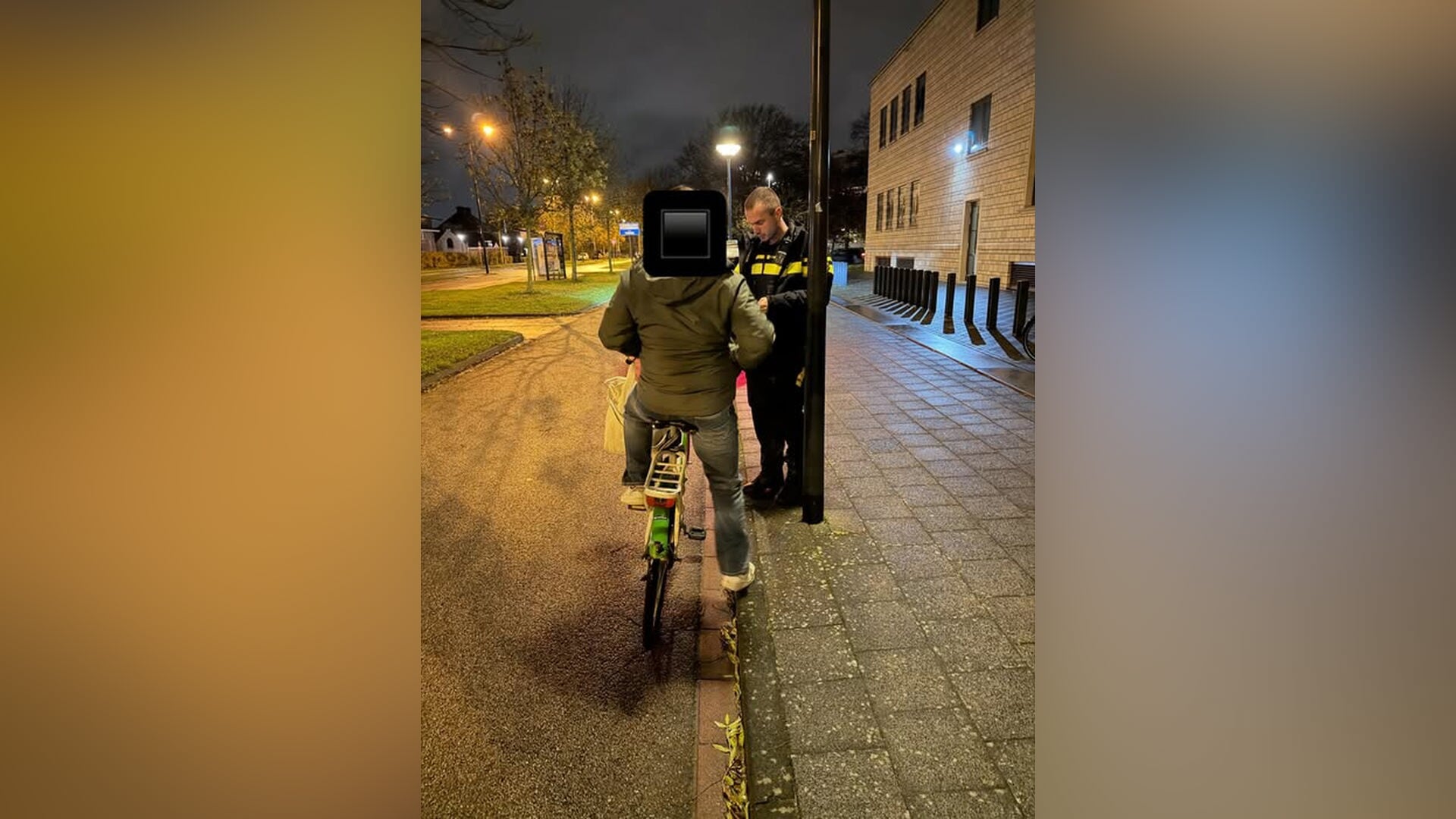 34 bekeuringen tijdens fietsverlichtingcontrole
