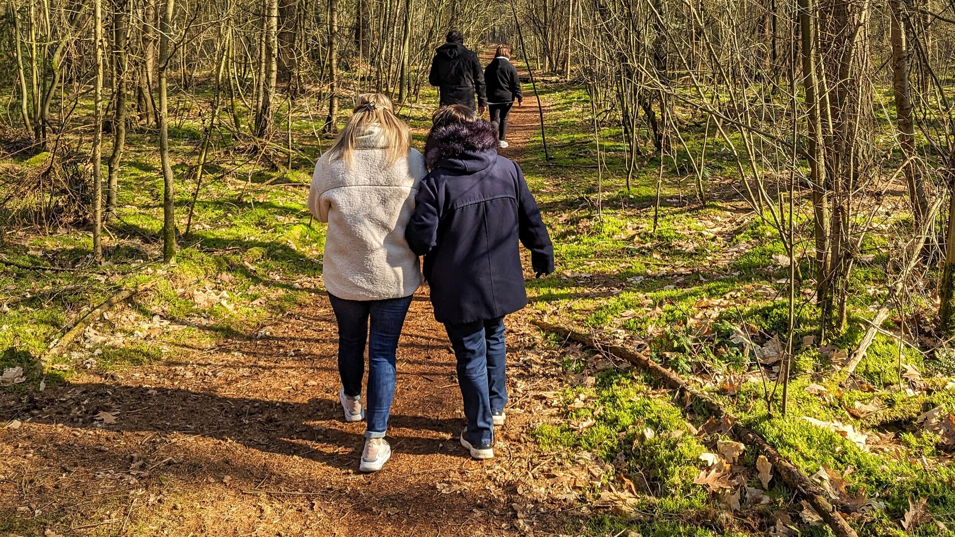 Samen wandelen en praten tijdens Walk & Talk Almelo
