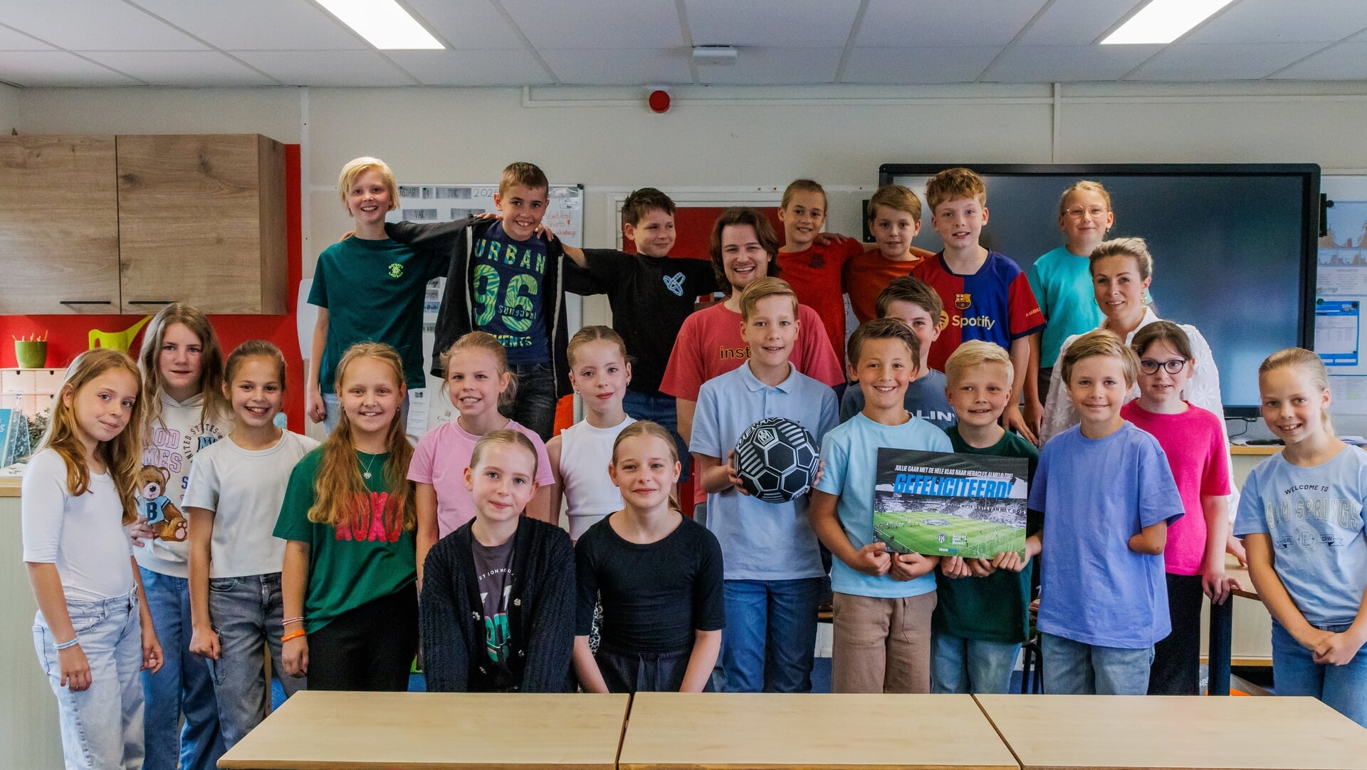 Groep 6 van Stephanusschool wint hoofdprijs bij leesproject ‘Scoor een Boek’