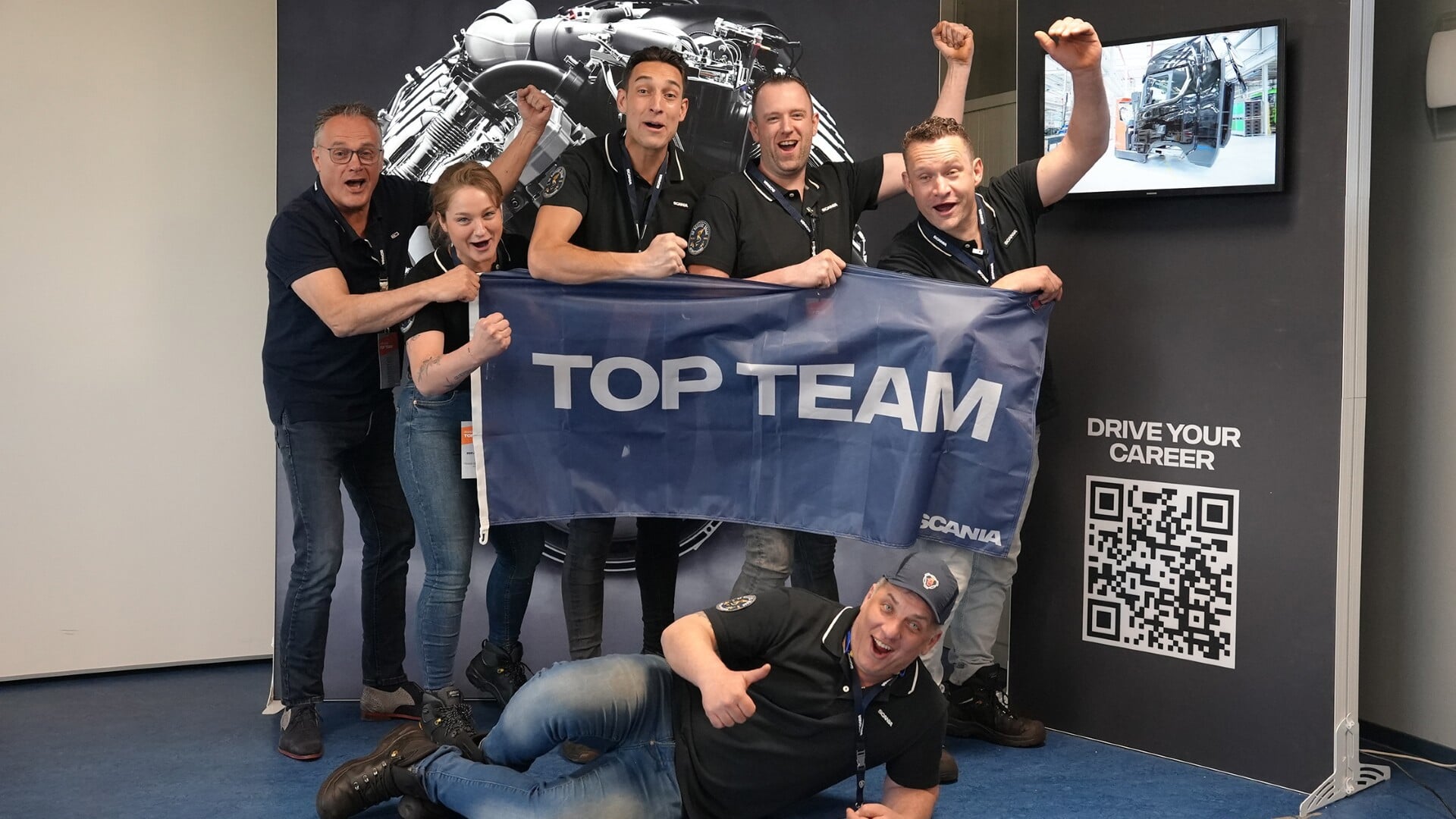 Technici van Scania Den Bosch zijn de beste Scaniamonteurs van Nederland