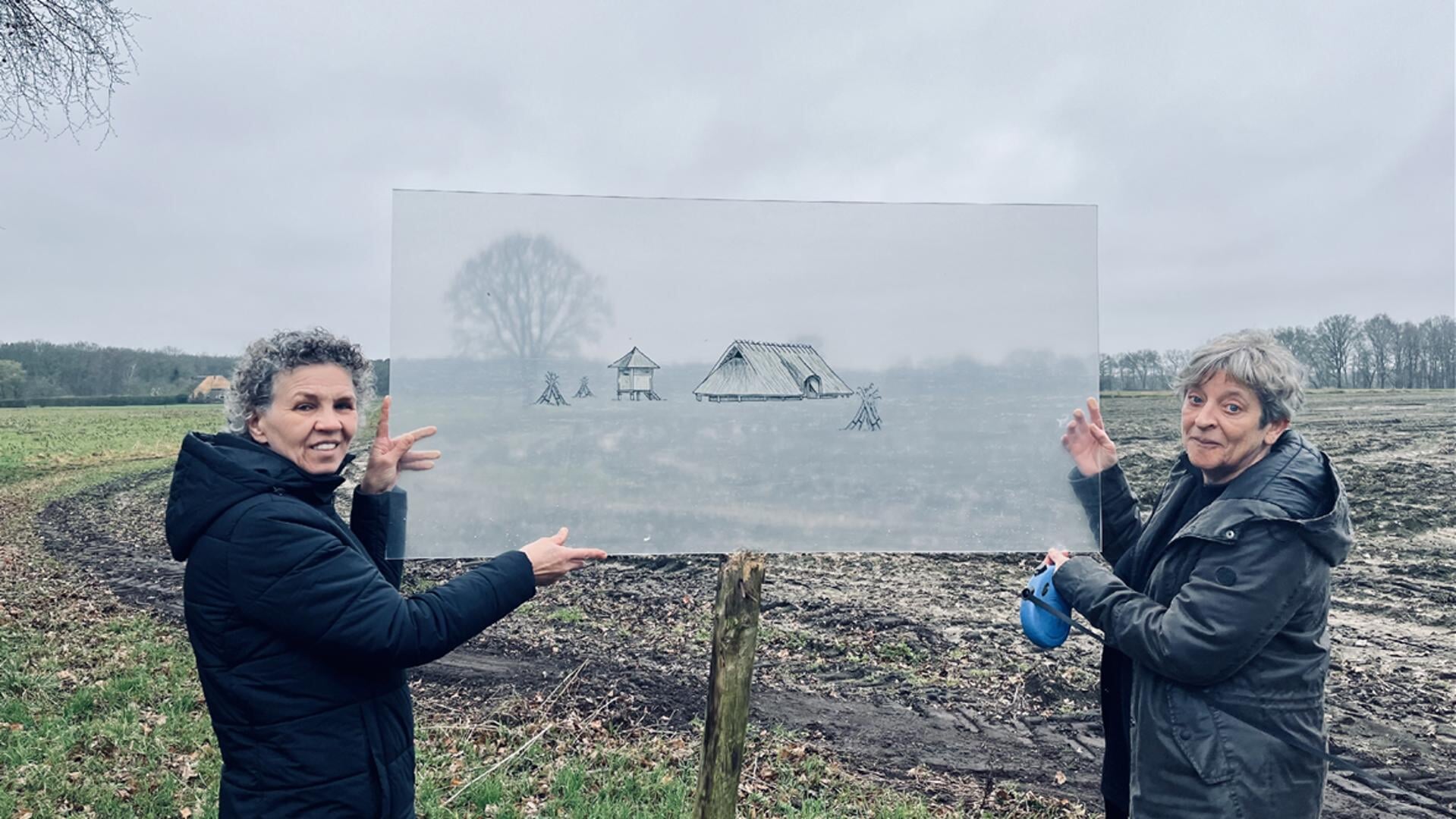 Doorkijkvenster in Hoge Hexelbrengt bezoekers terug in tijd