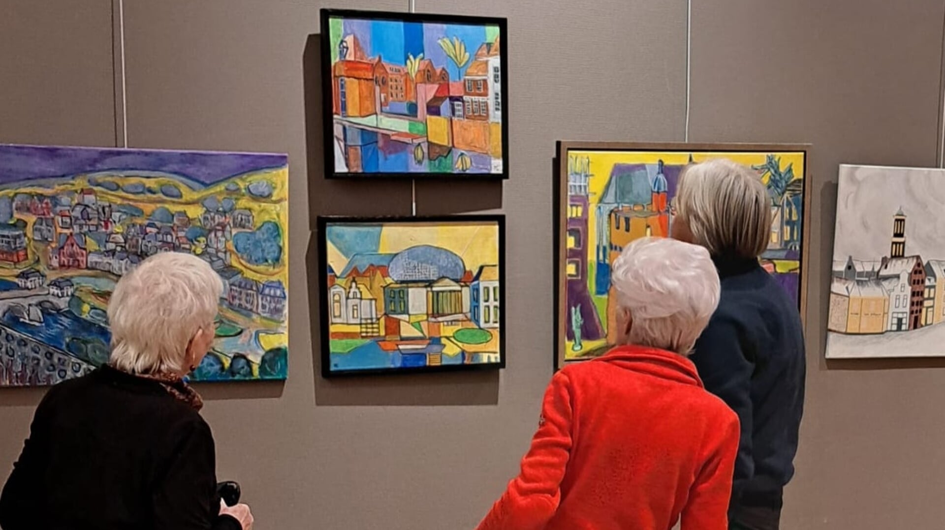 Schildersclub Berkum’95 exposeert in de Weijenbelt