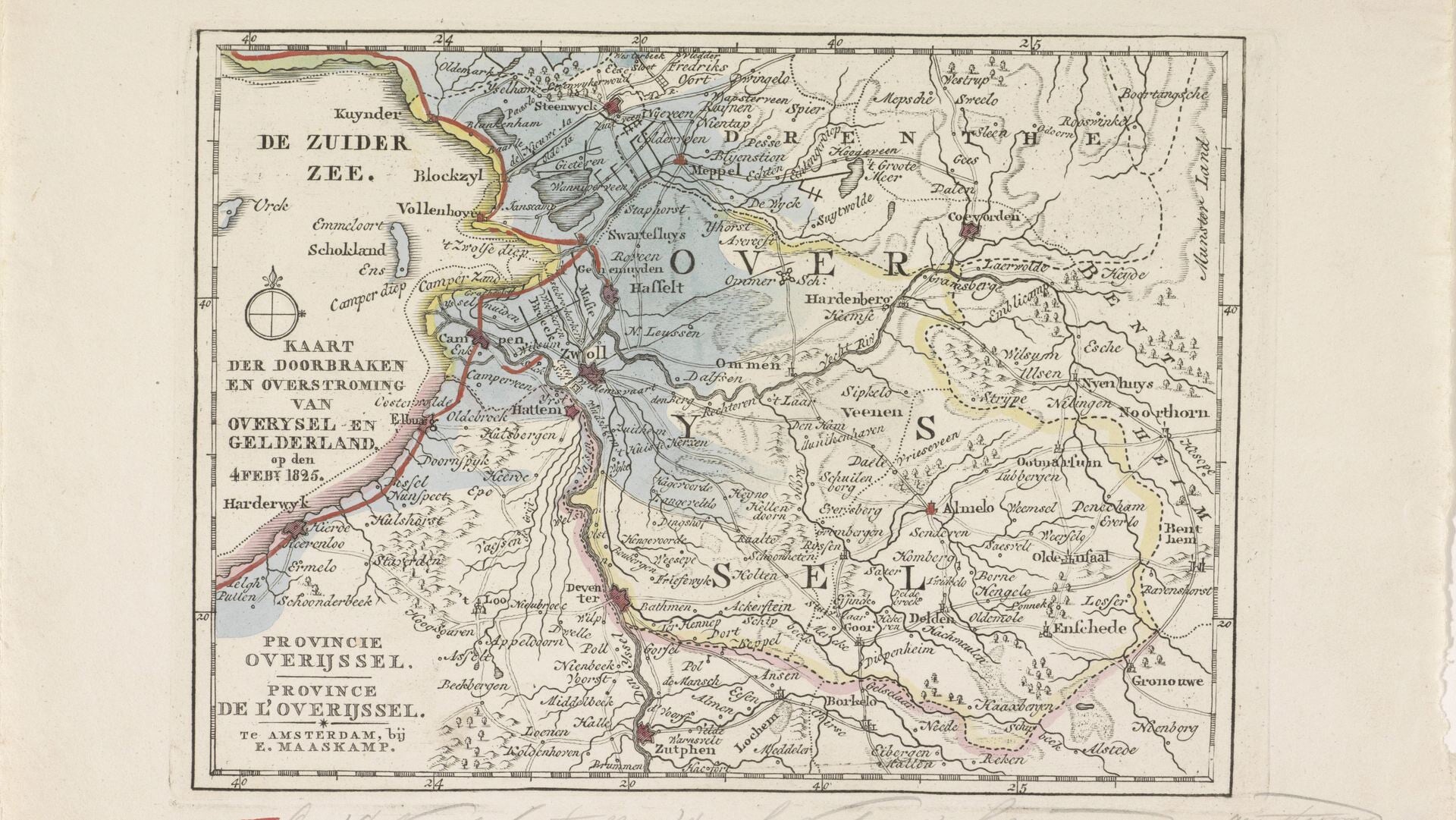 Lezing Stormvloed 1825 volgeboekt. Tweede lezing op donderdag 27 maart