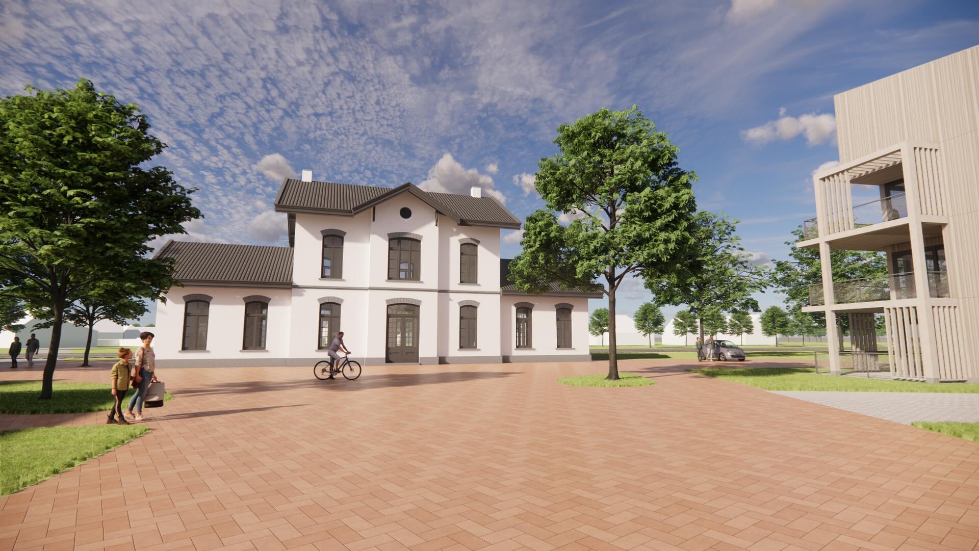 Van zorgenkind naar eyecatcher: nostalgie en nieuwbouw langs het Duits Lijntje
