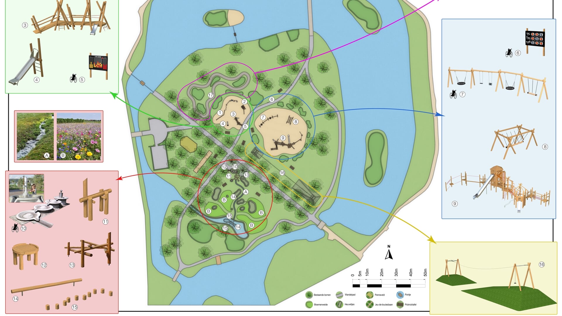 Streekpark Kienehoef wordt helemaal vernieuwd met pumptrackbaan en openbaar toilet