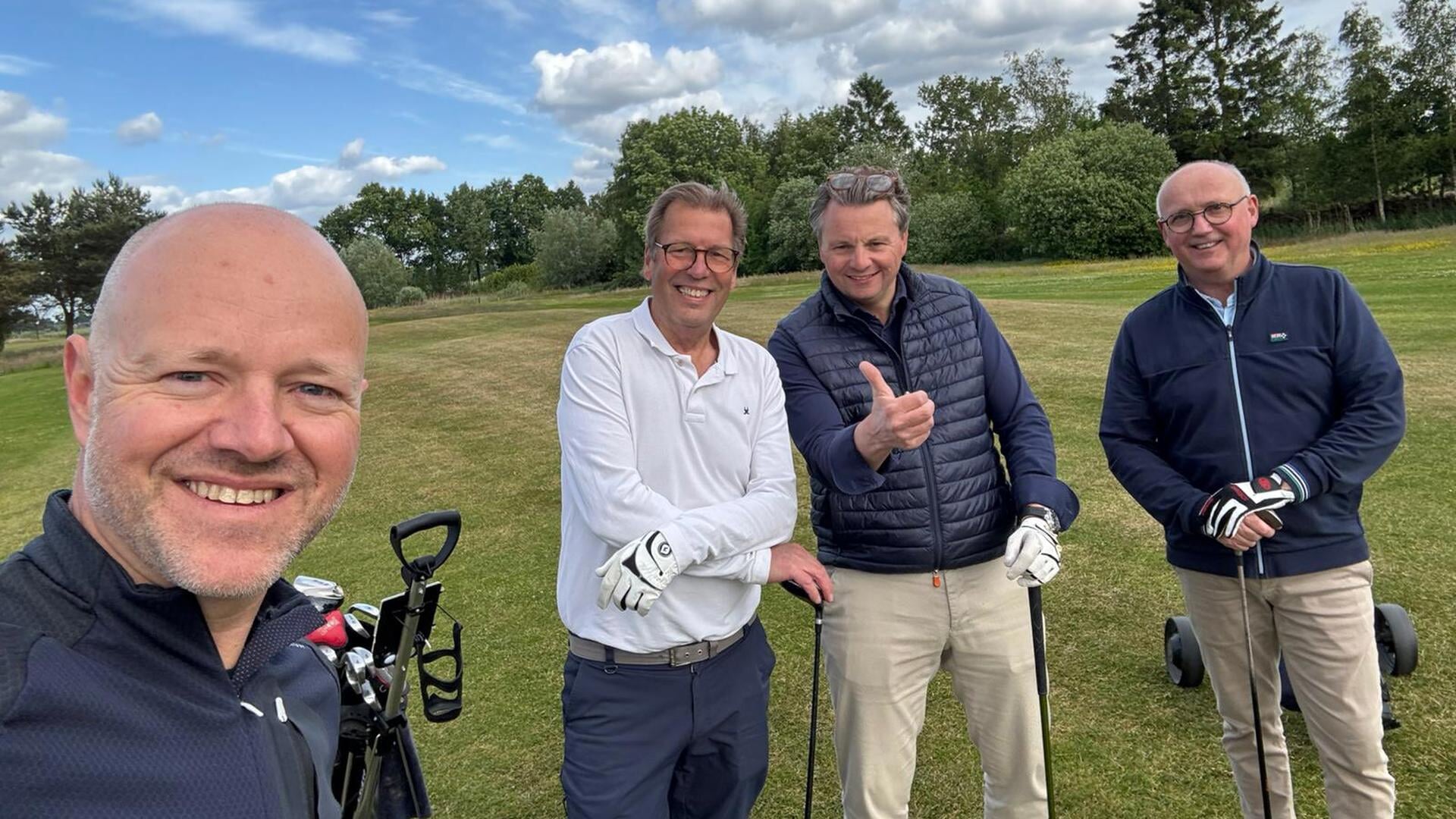 Geslaagd golfevent voor de businessclub van Tennis & Padel De Krekel