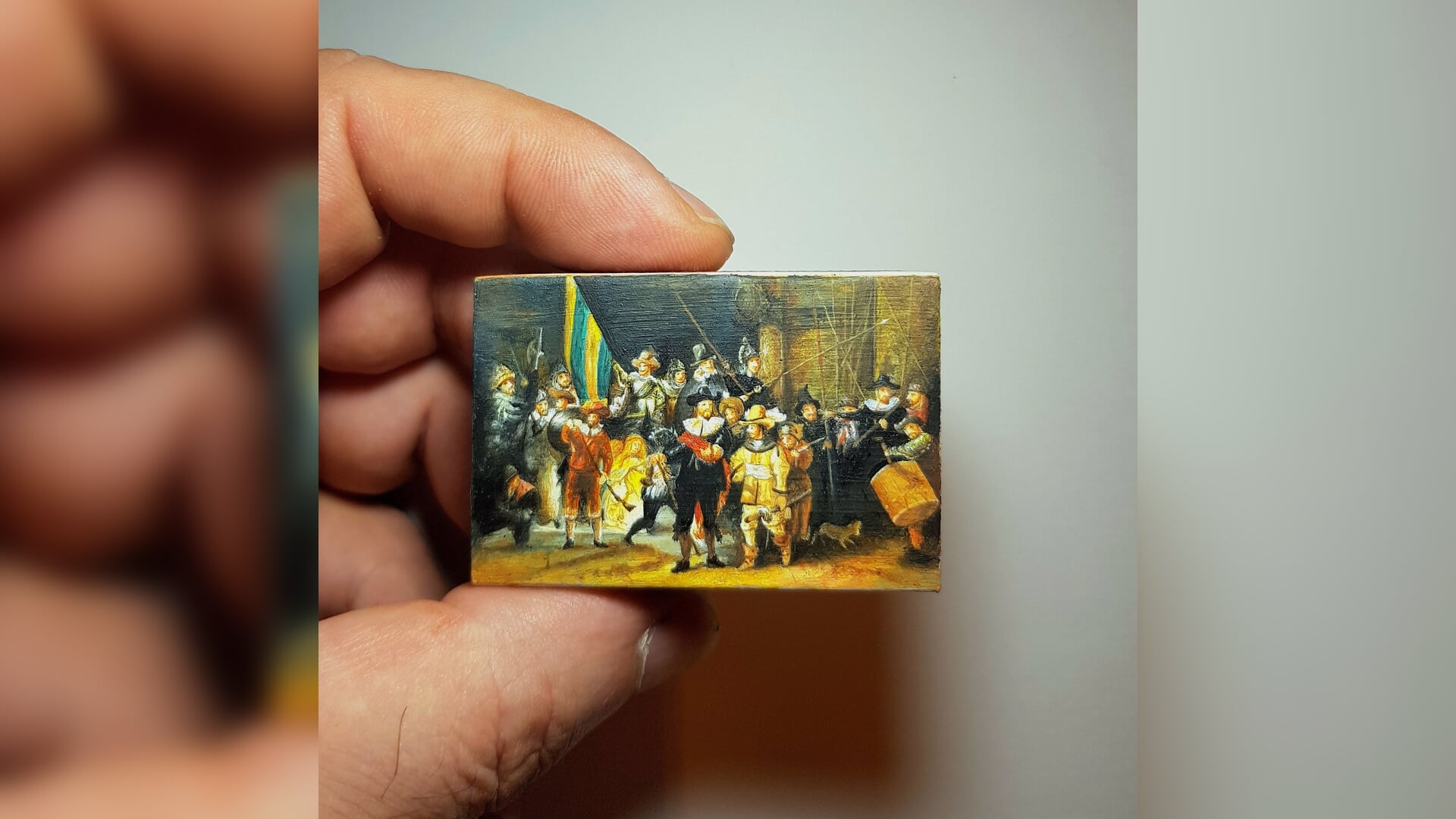 Pop-up Miniatuur Museum Zwolle: kunst op luciferkop, pompoenpit, uienschil of spaghettisliert