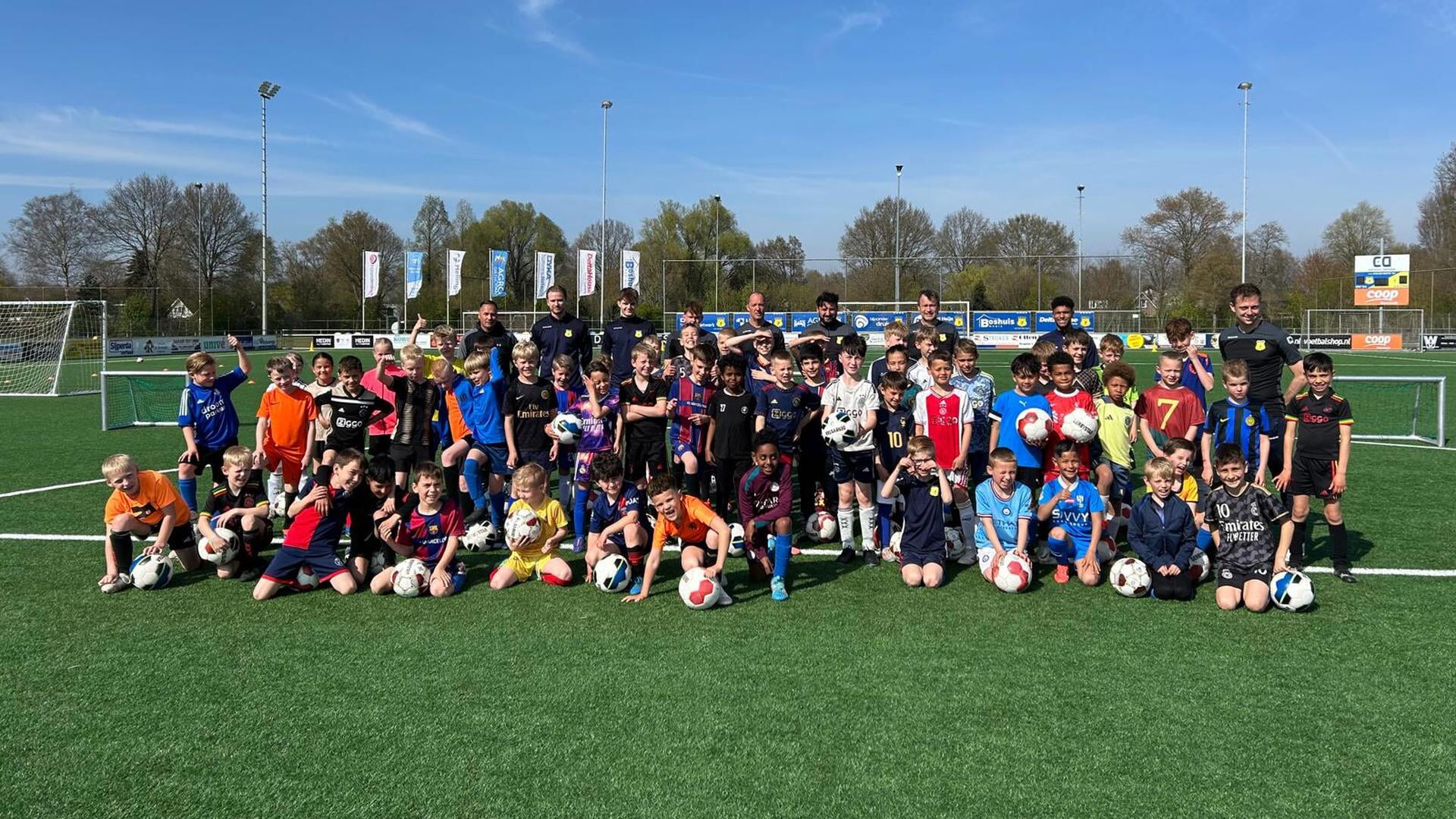 Techniektraning vv d’ Olde Veste ‘54 groot succes
