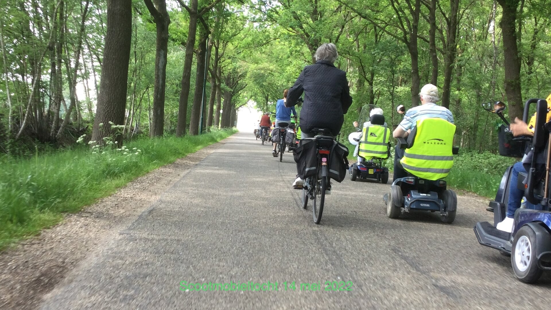 ‘Scootmobielklupke’ uit Boxmeer maakt toertocht op zaterdag 13 september