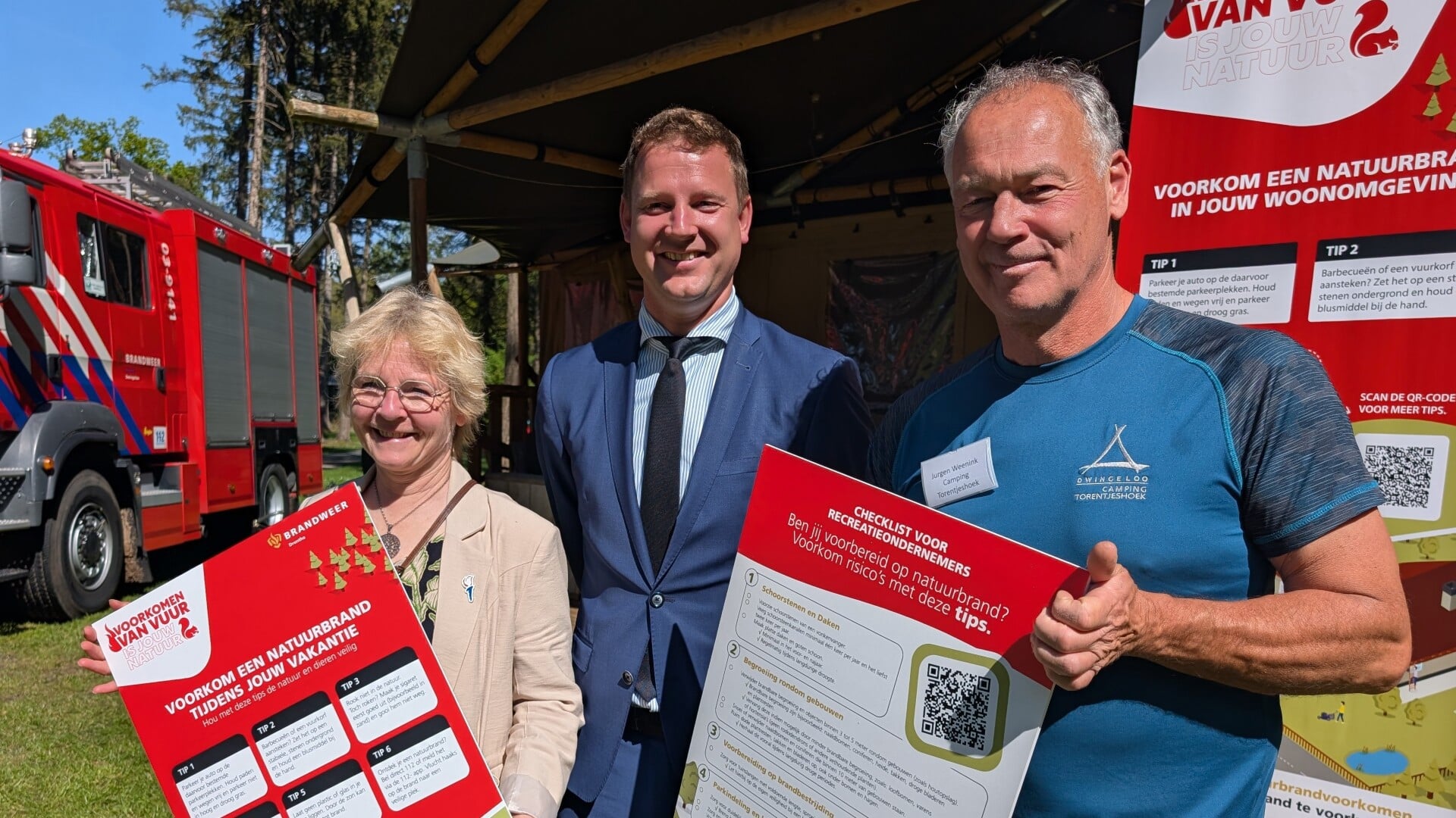 Veiligheidsregio zet in op meer samenwerking met organisaties en recreanten bij voorkomen natuurbran