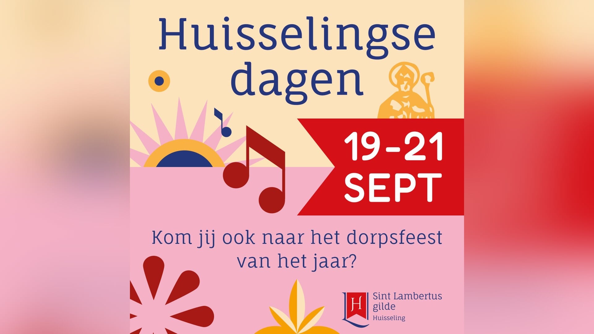 Sint Lambertusgilde Huisseling wordt 40 jaar